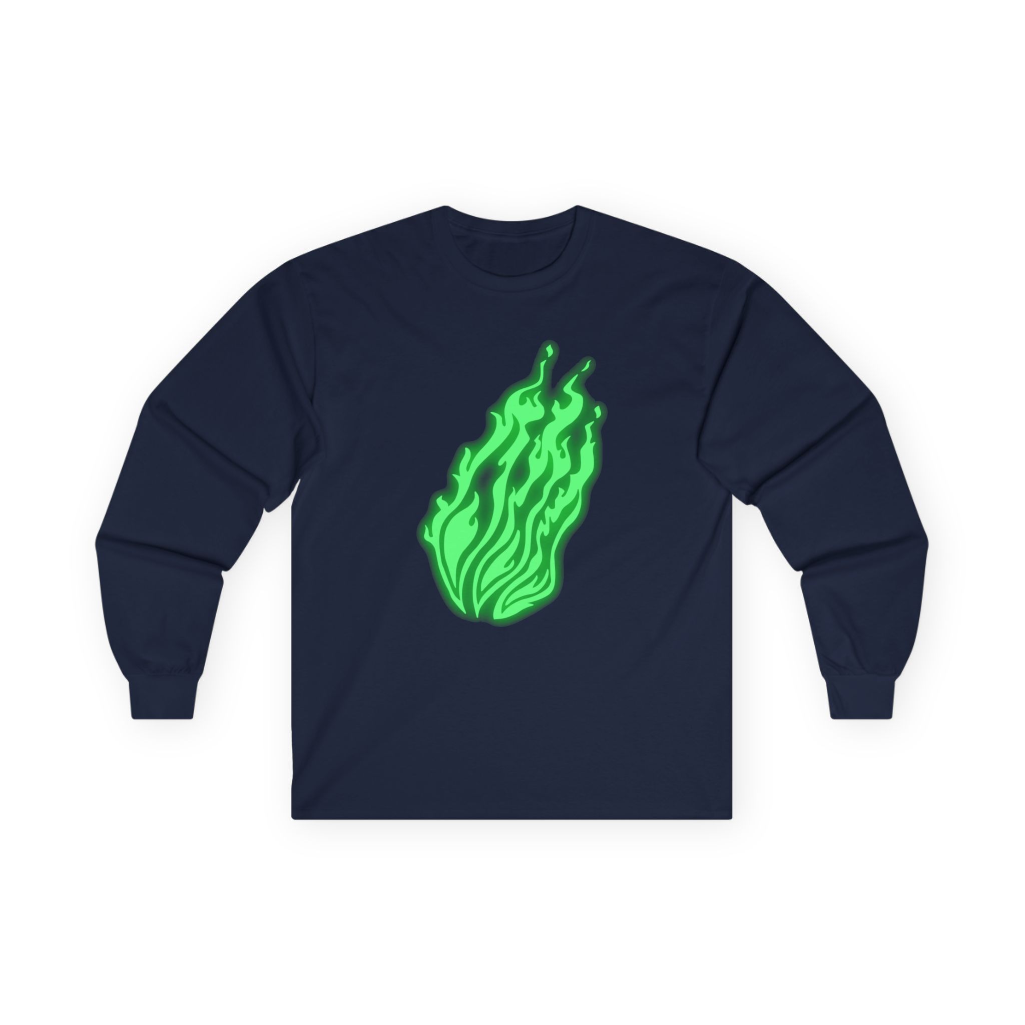 Preston Glow Flame Unisex Ultra Cotton Long Sleeve Tee