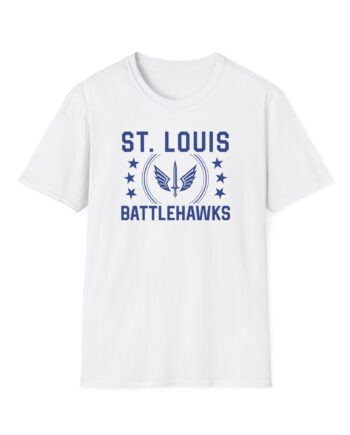 St. Louis Battlehawks Sportiqe Comfy Unisex Softstyle T-Shirt