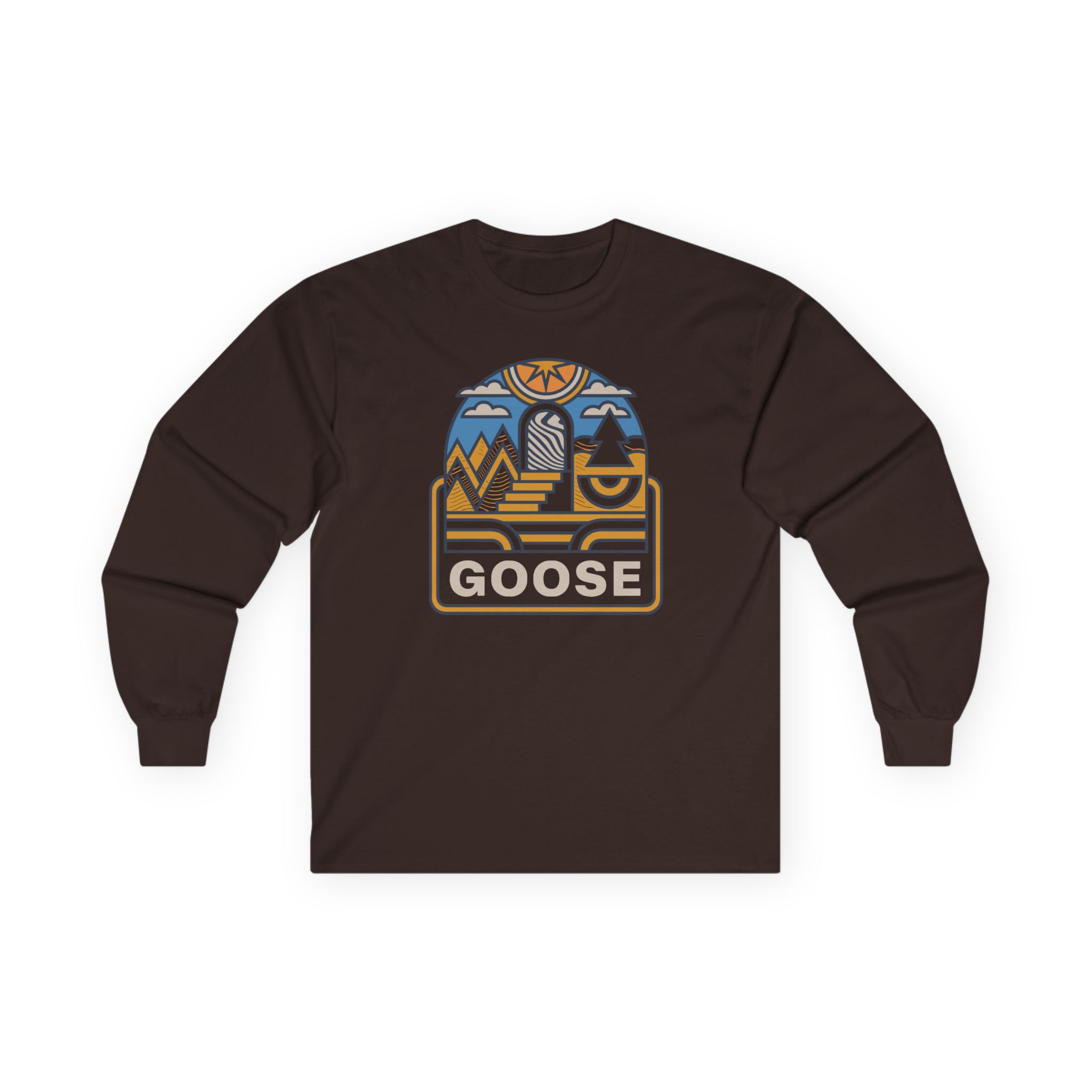 Goose Trippy Staircase Unisex Ultra Cotton Long Sleeve Tee