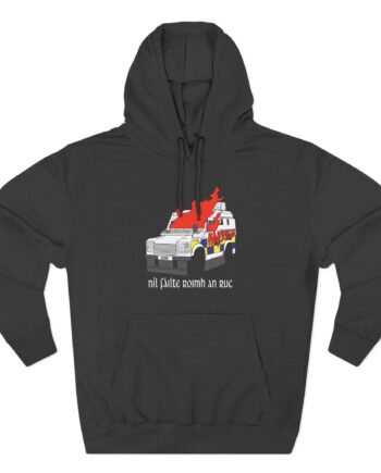 Ruc Not Welcome Three-Panel Fleece Hoodie