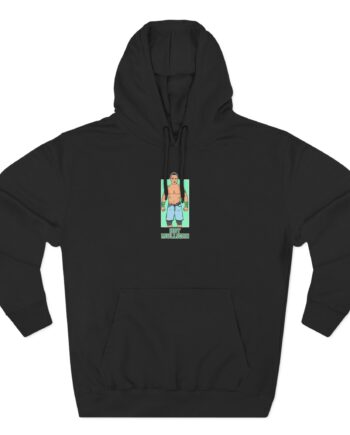 Hot Mulligan People's Eyebrow Three-Panel Fleece Hoodie