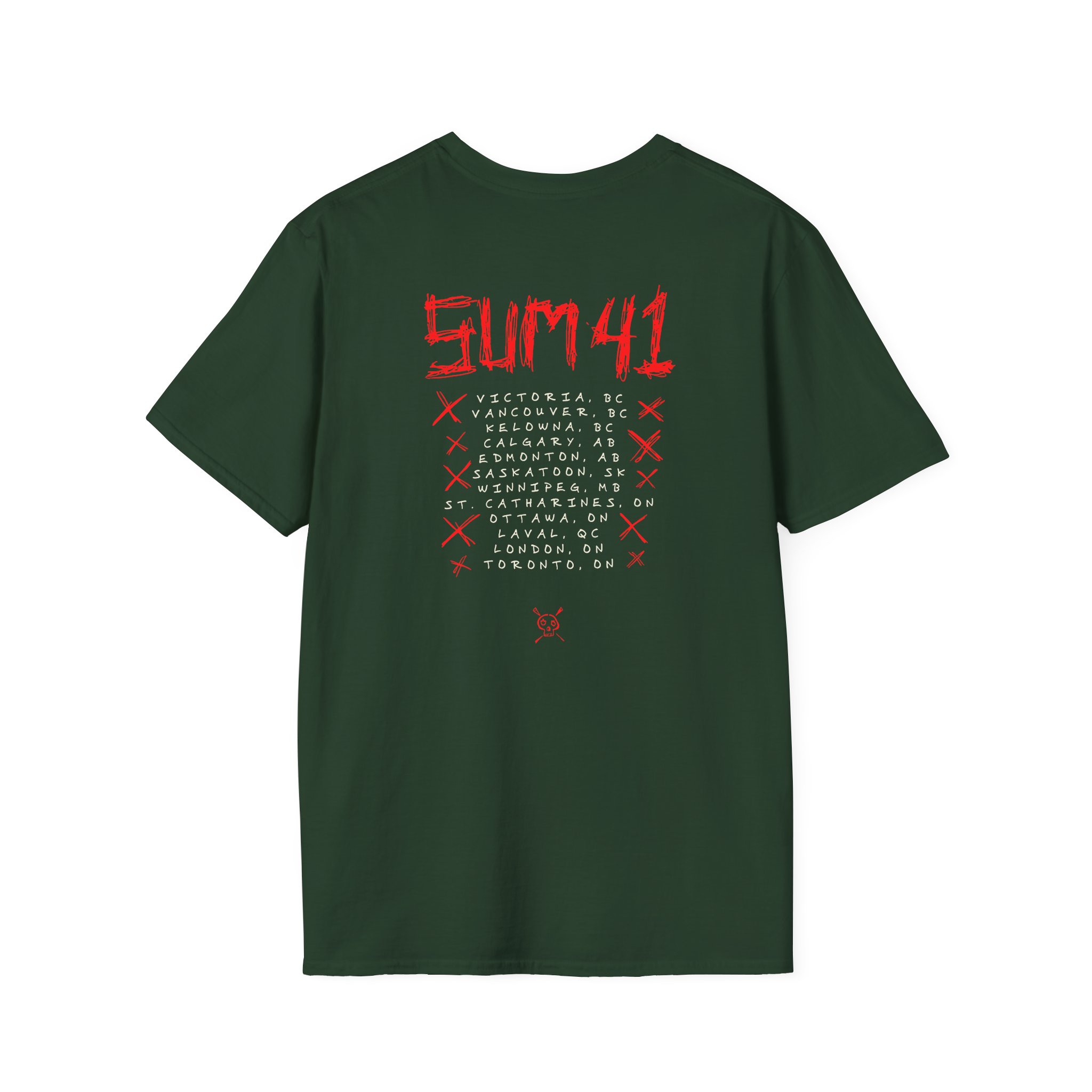 Sum 41 F**k Tour Unisex Softstyle T-Shirt