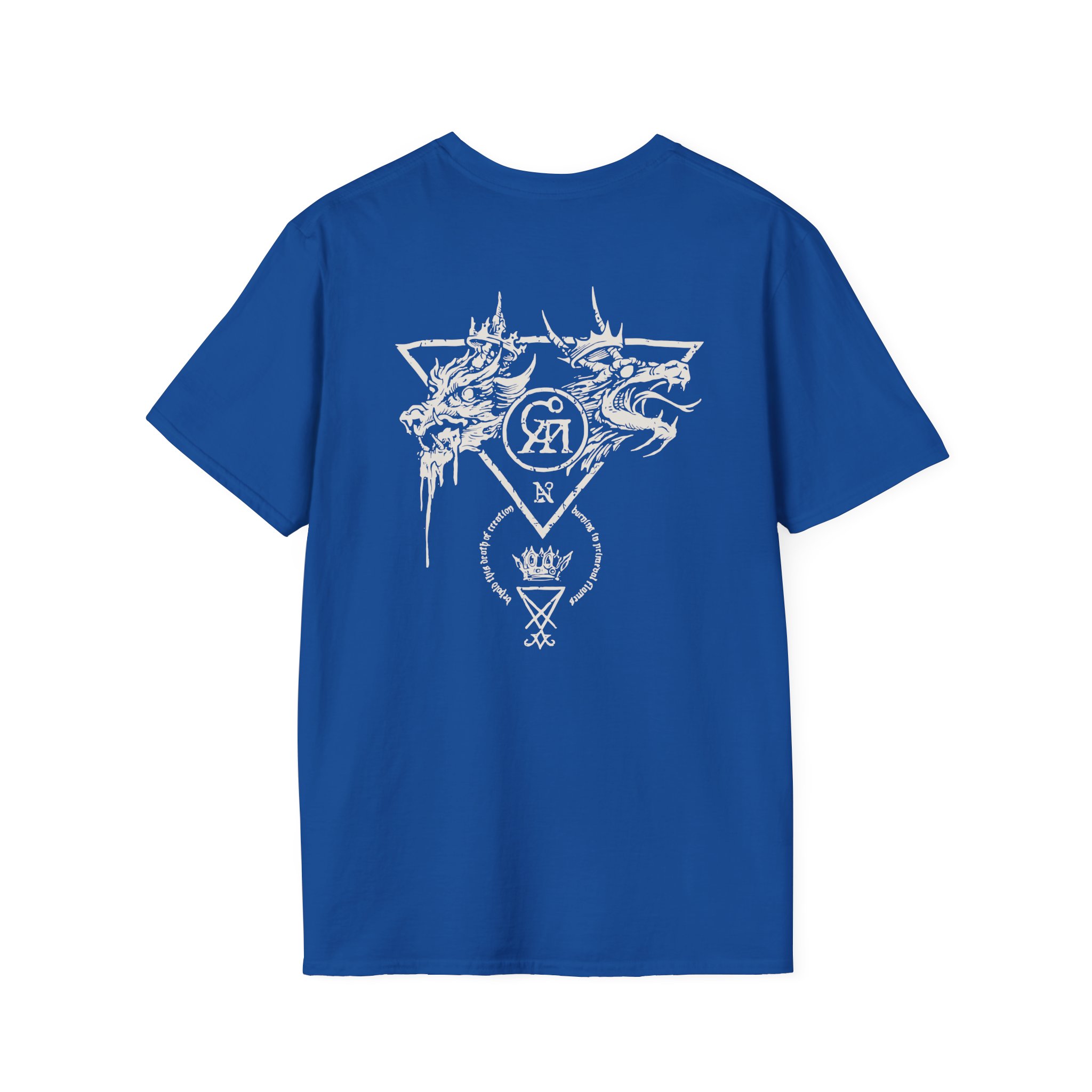 Goatwhore sigil Unisex Softstyle T-Shirt
