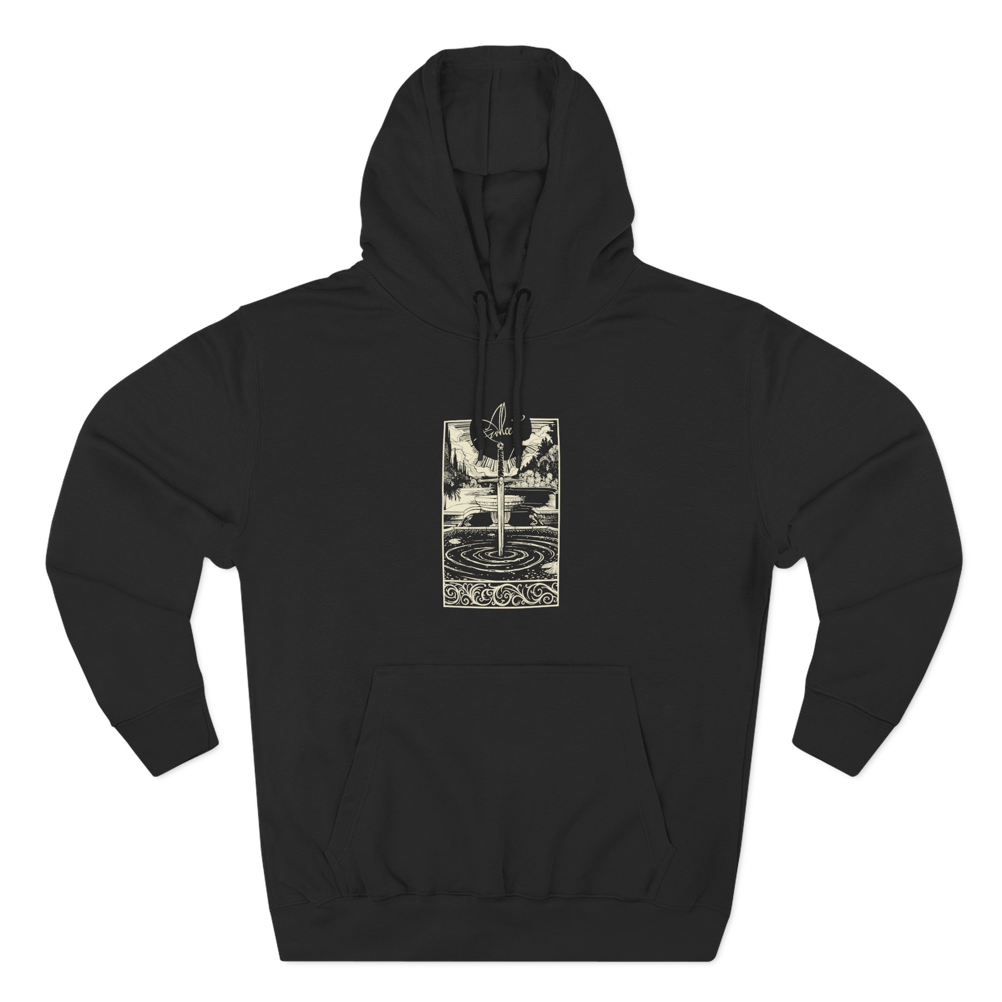 Alcest Spiritual Three-Panel Fleece Hoodie