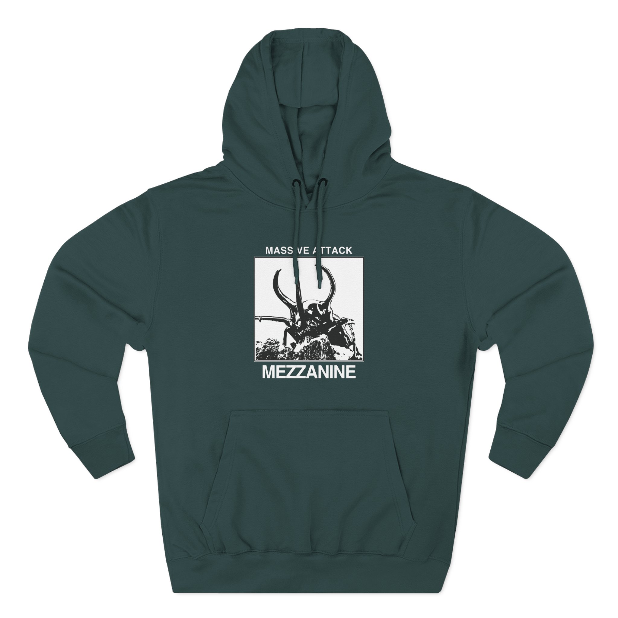 Massive Attack Mezzanine Three-Panel Fleece Hoodie