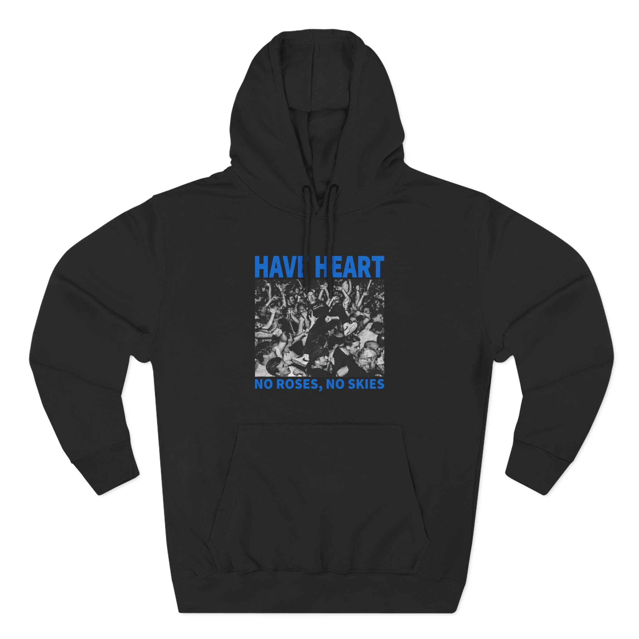 Have Heart No Roses, No Skies Three-Panel Fleece Hoodie