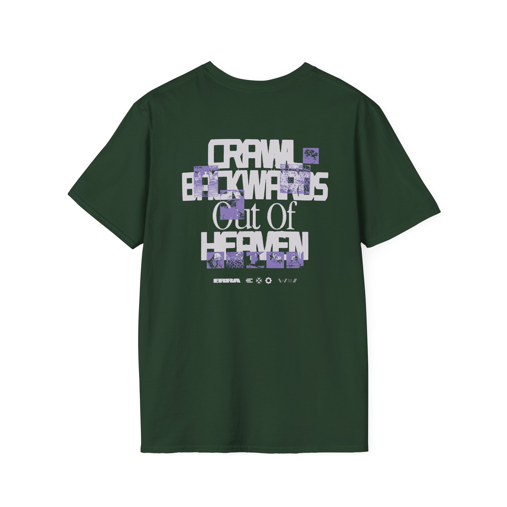 Erra Crawl Backwards Out of Heaven Unisex Softstyle T-Shirt