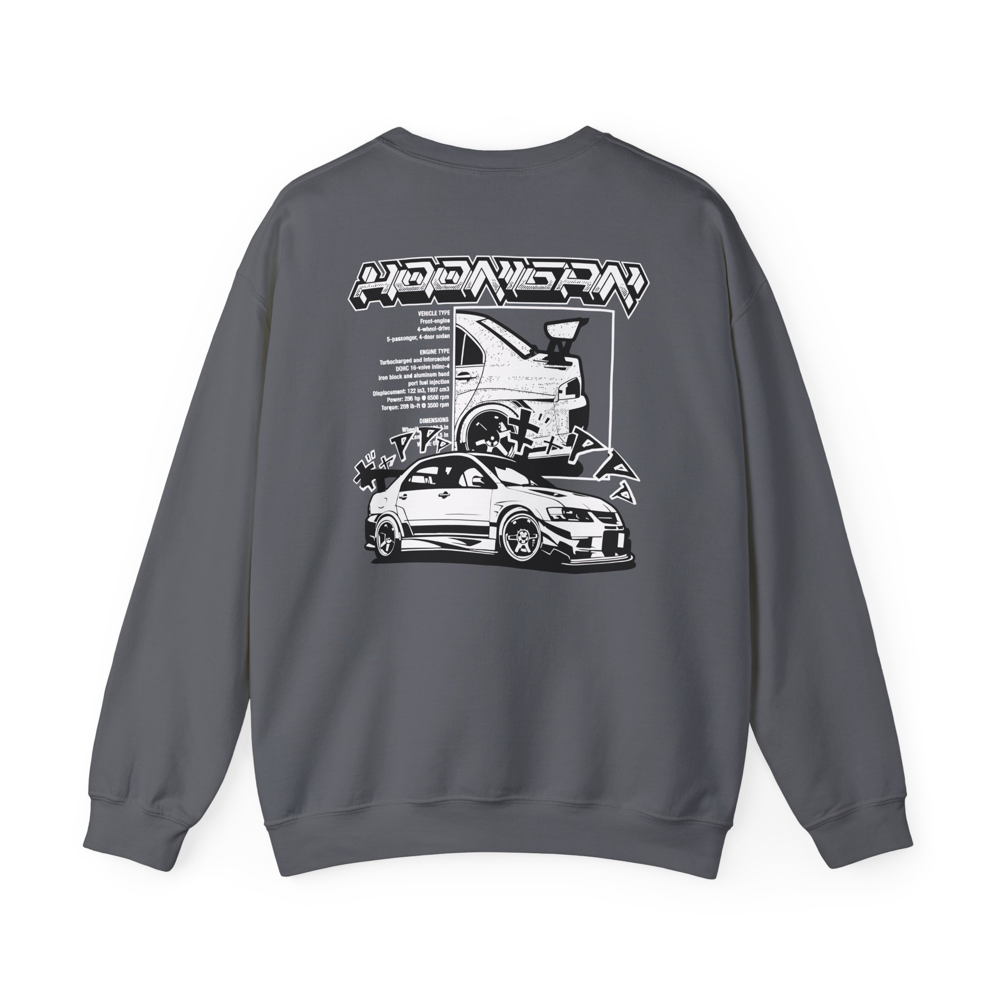 Ken Block Hoonigan Hardtail Unisex Heavy Blendâ„¢ Crewneck Sweatshirt