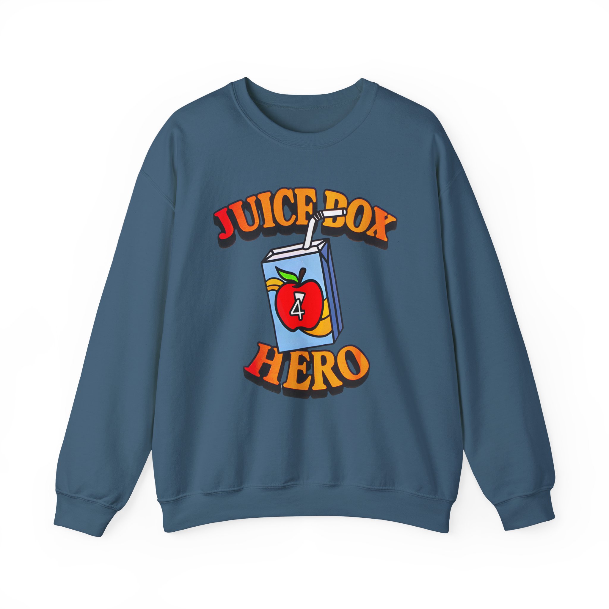 Foreigner Juice Box Hero Unisex Heavy Blendâ„¢ Crewneck Sweatshirt