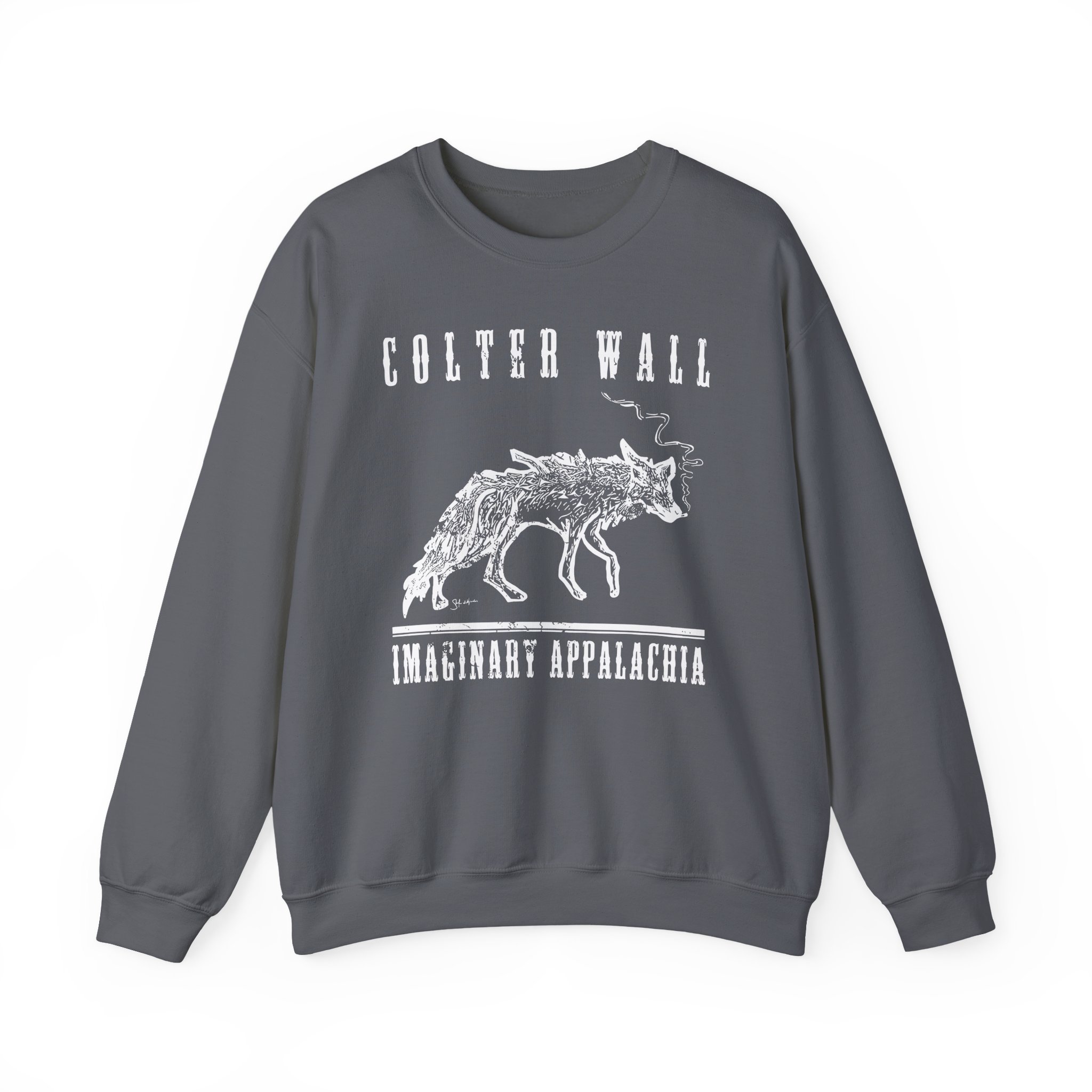 Colter Wall Imaginary Appalachia Unisex Heavy Blendâ„¢ Crewneck Sweatshirt