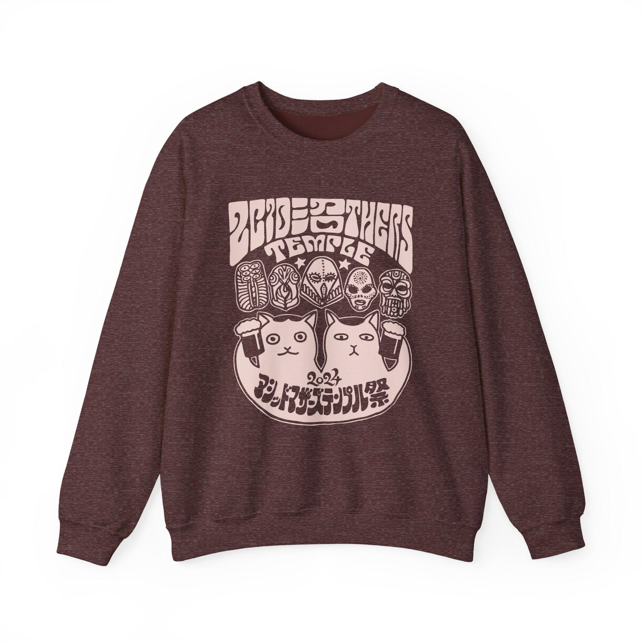 Acid Mothers Temple Unisex Heavy Blendâ„¢ Crewneck Sweatshirt
