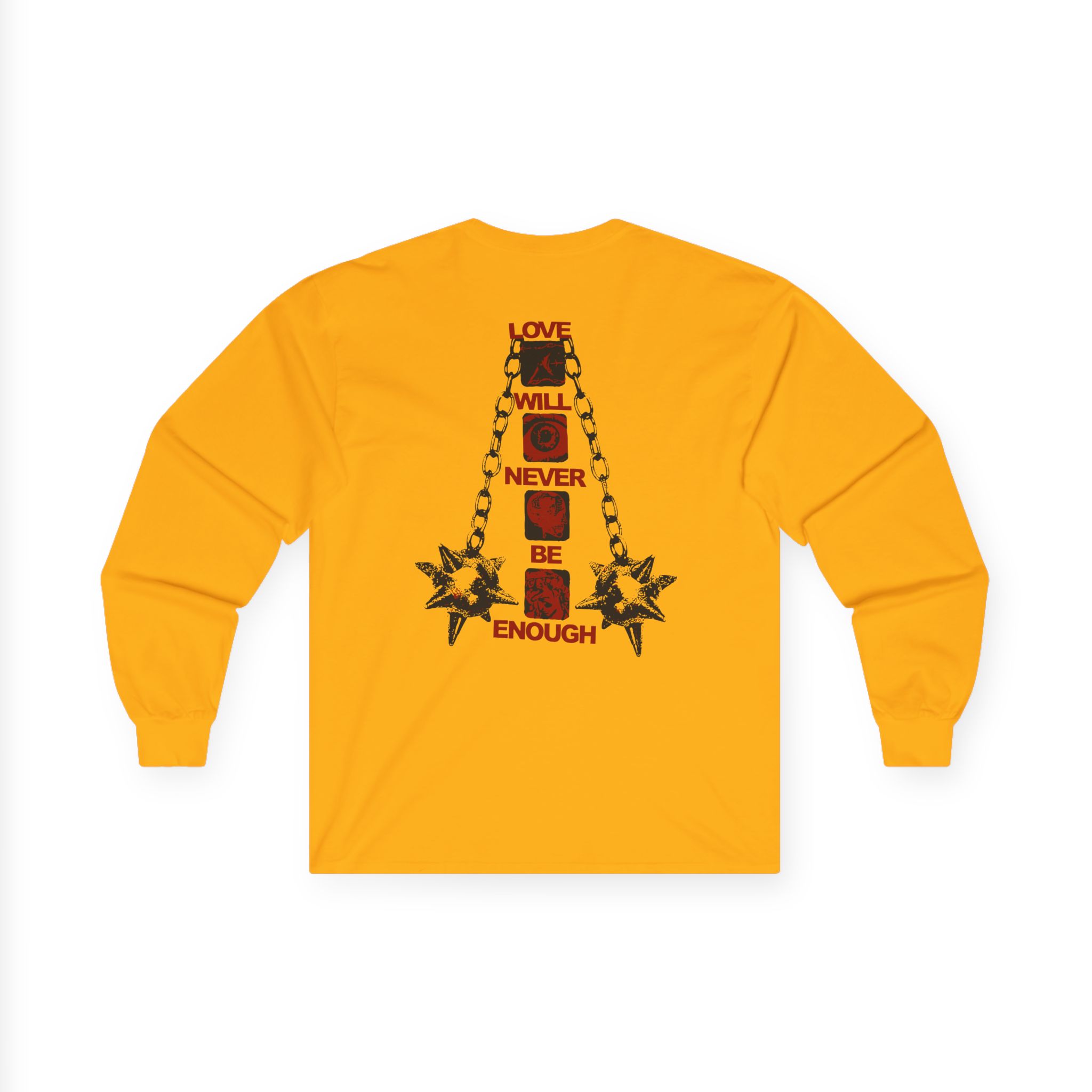 Kublai Khan - Never Enough Sportsgrey Unisex Ultra Cotton Long Sleeve Tee