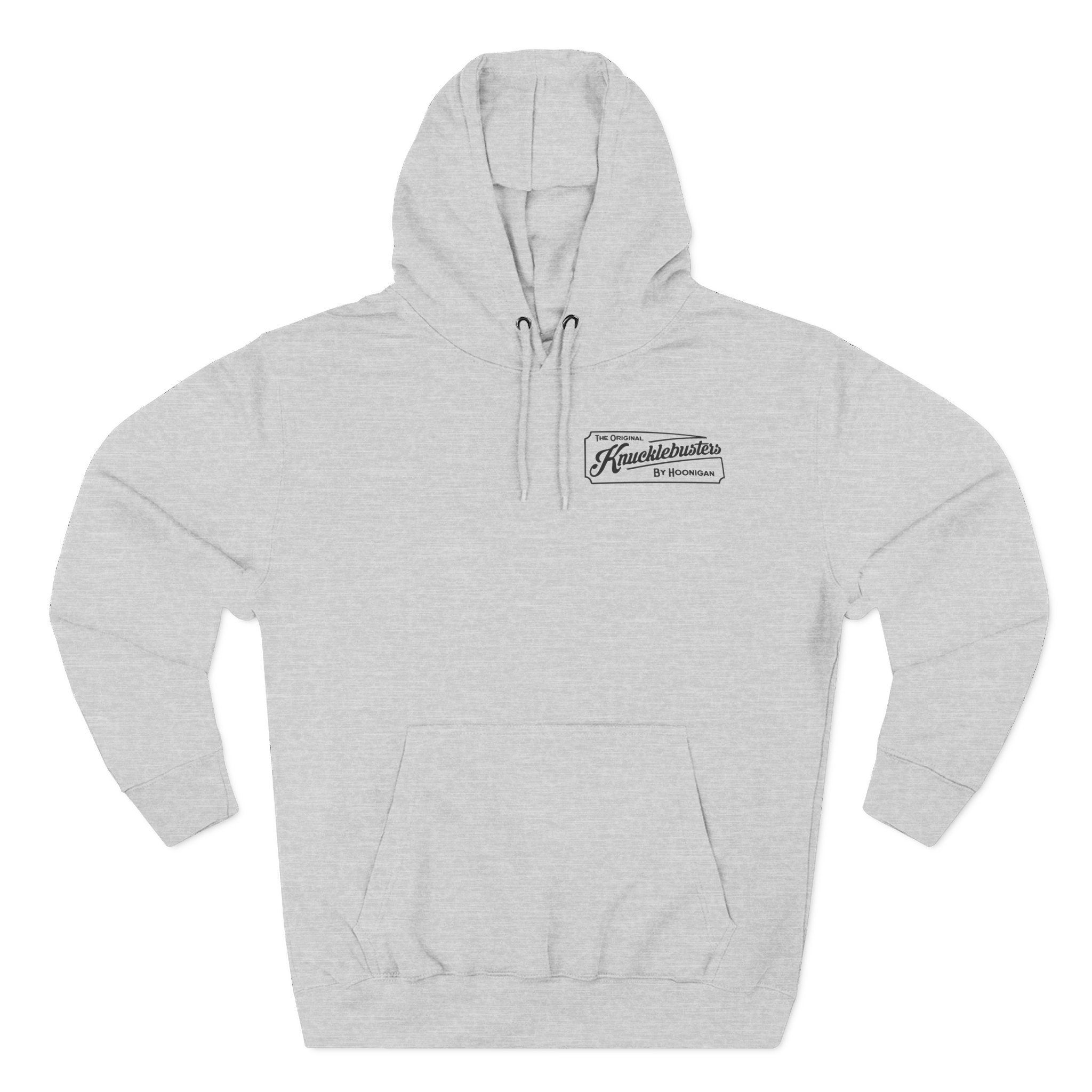 Ken Block Hoonigan Knucklebusters Auto Repair Three-Panel Fleece Hoodie