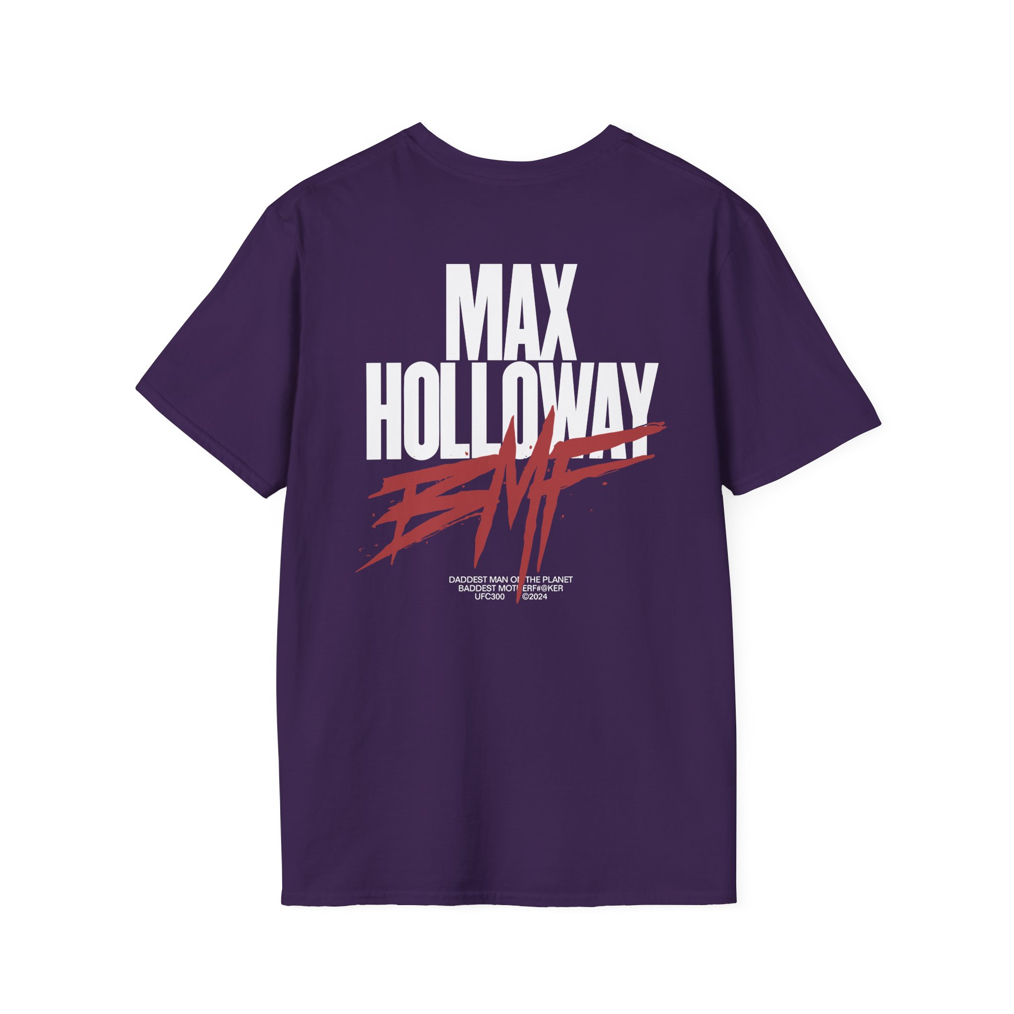 Max Holloway Dmp/bmf Cypress Unisex Softstyle T-Shirt