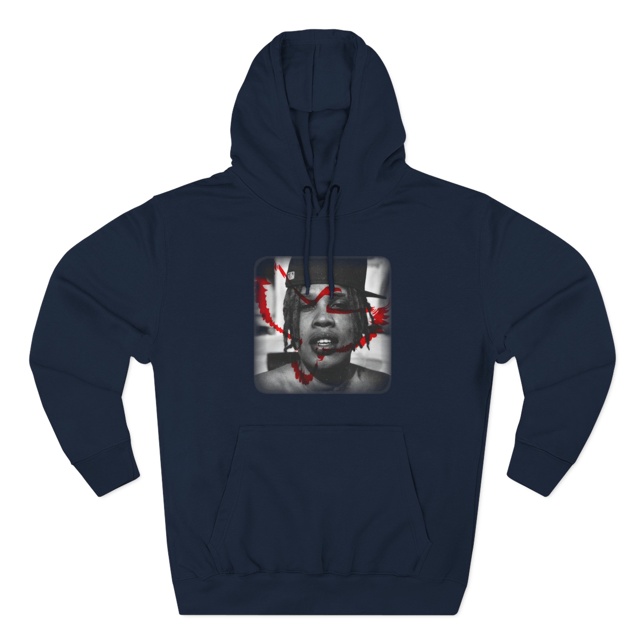 Sexmane Mama Chords Three-Panel Fleece Hoodie