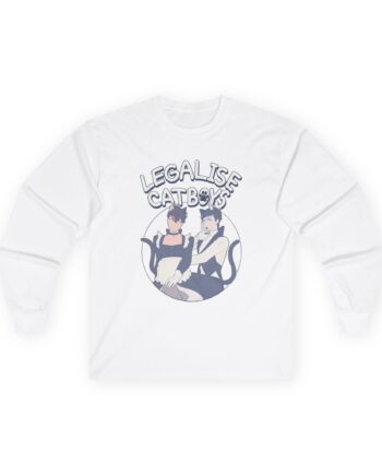 Dan and Phil Legalise Catboys Unisex Ultra Cotton Long Sleeve Tee