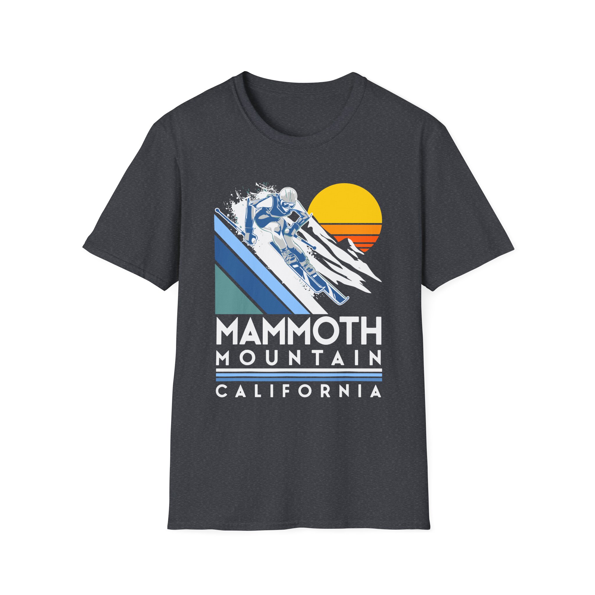 Mammoth Mountain California Unisex Softstyle T-Shirt