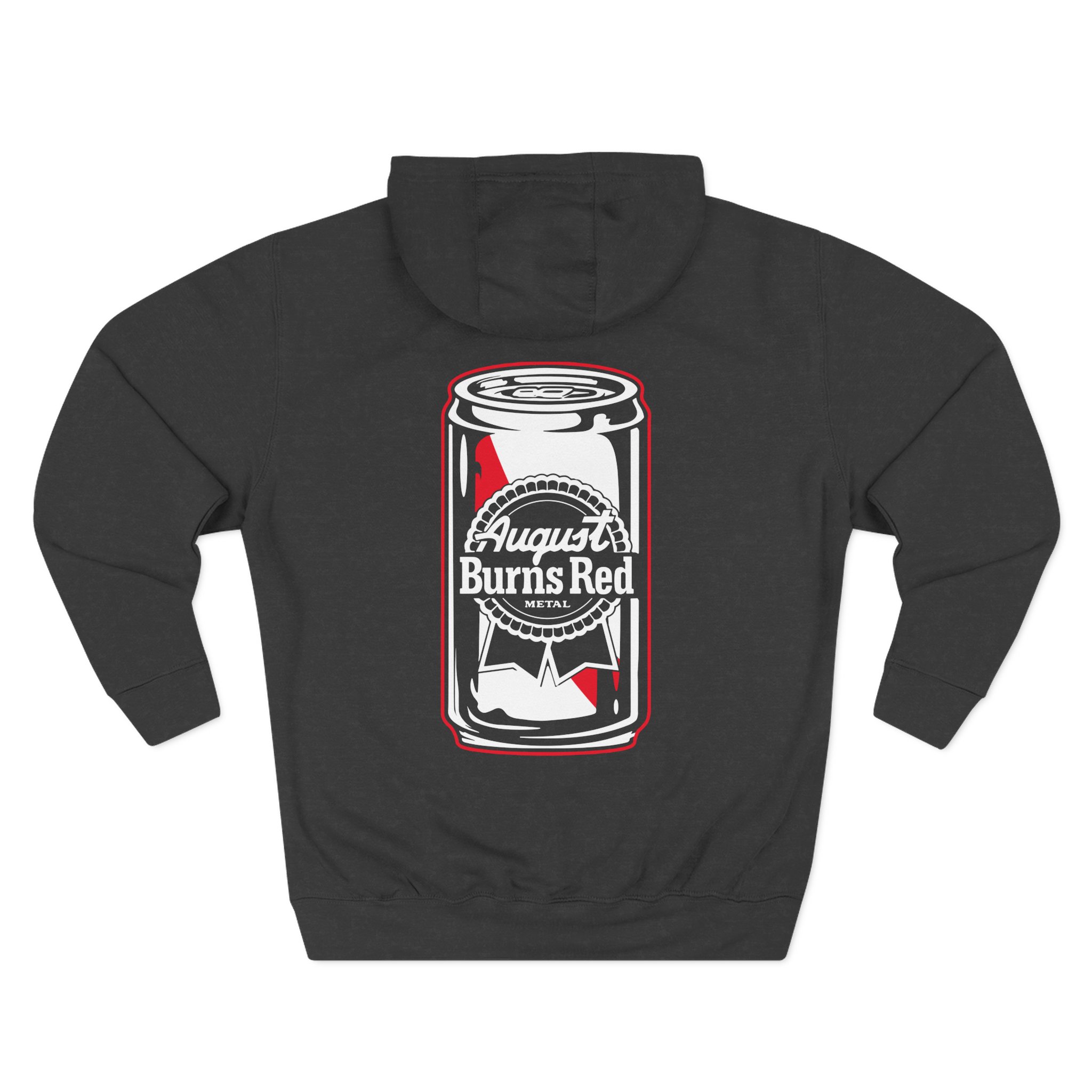 August Burns Red ABR Beer Can Three-Panel Fleece Hoodie