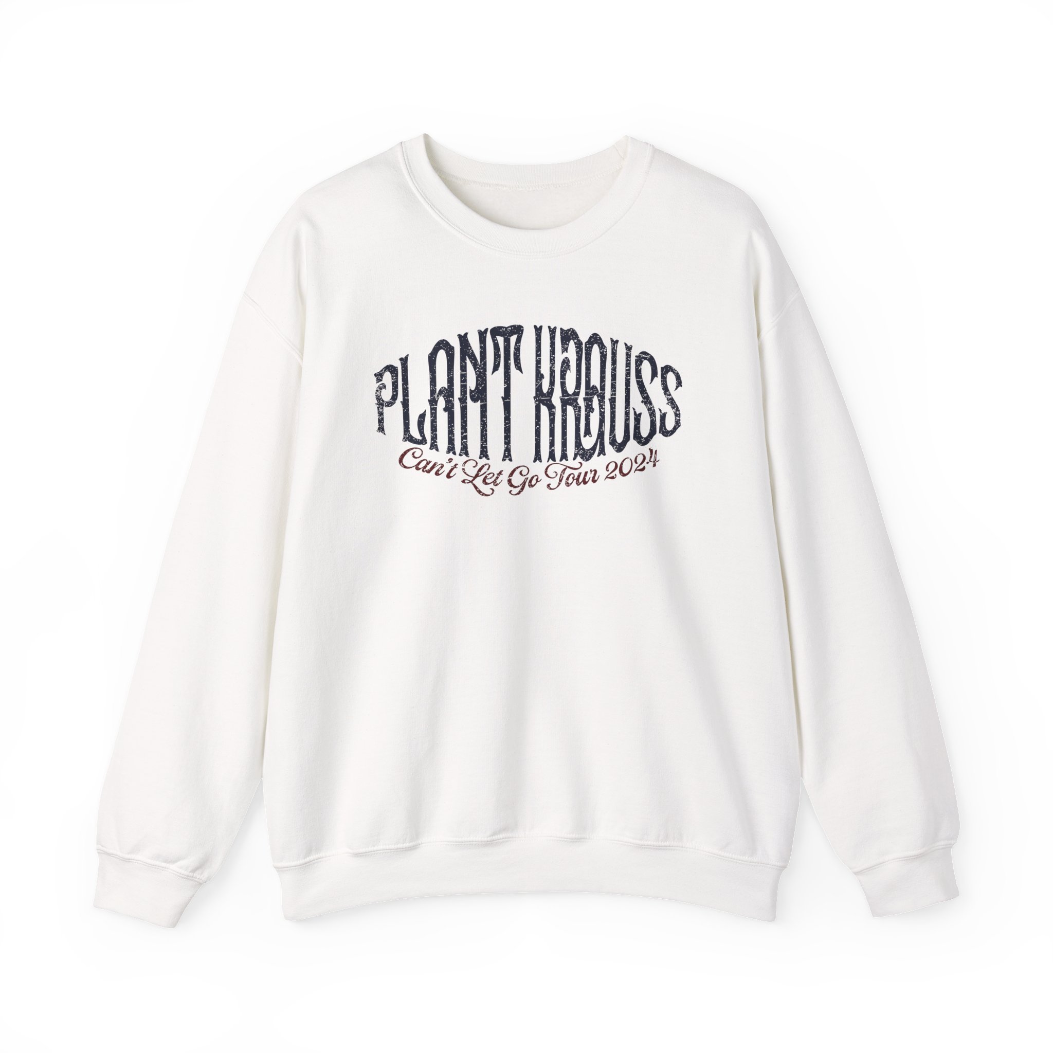 Robert Plant Inflated Type Unisex Heavy Blendâ„¢ Crewneck Sweatshirt
