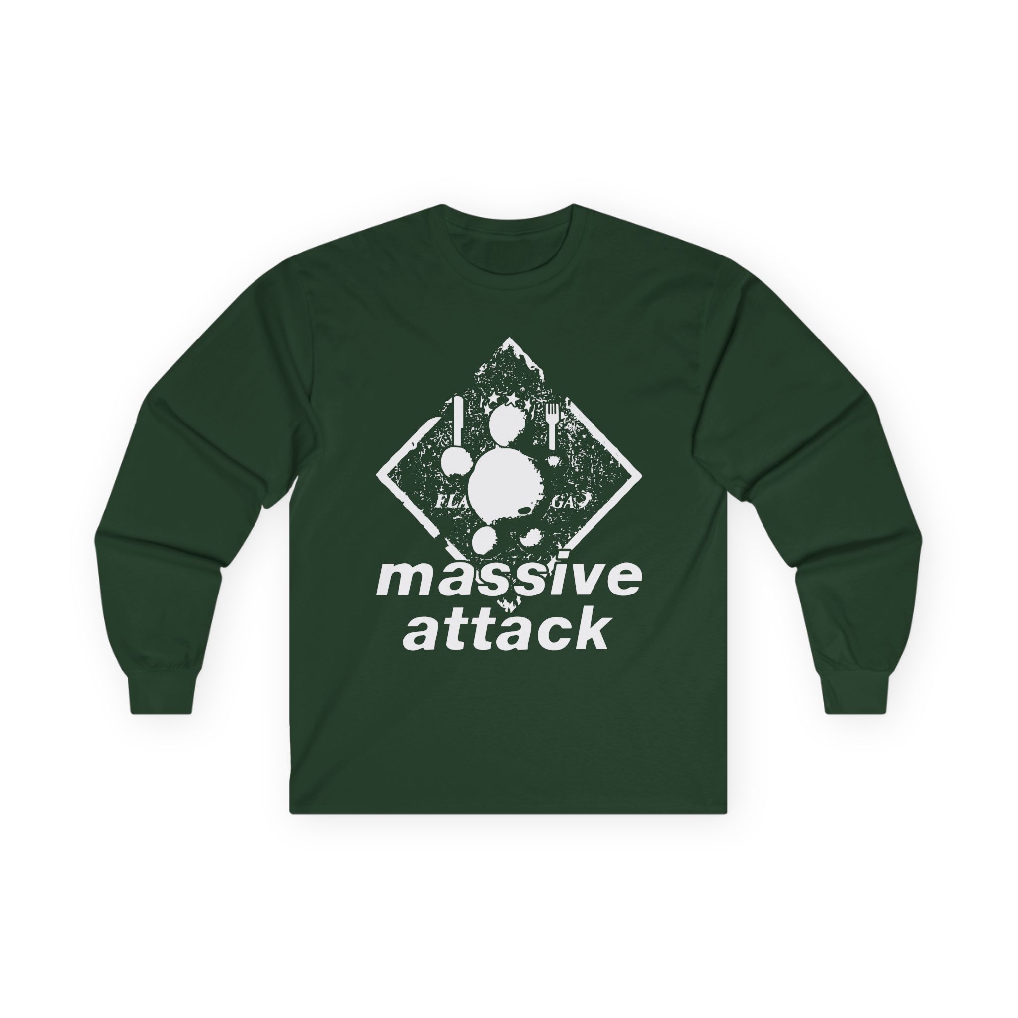 Massive Attack Unisex Ultra Cotton Long Sleeve Tee
