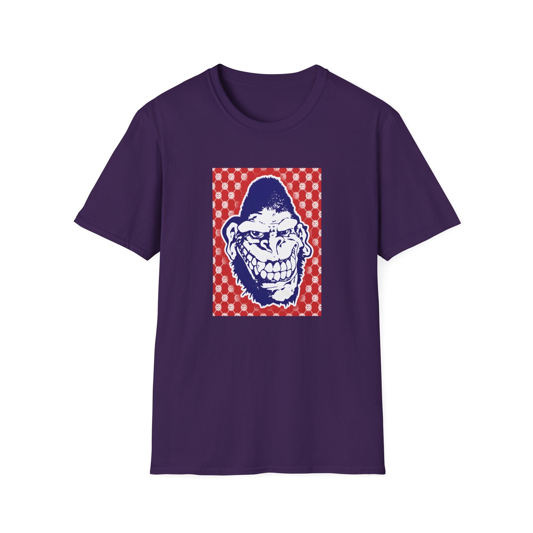 Gorilla Biscuits Gb Pattern Unisex Softstyle T-Shirt