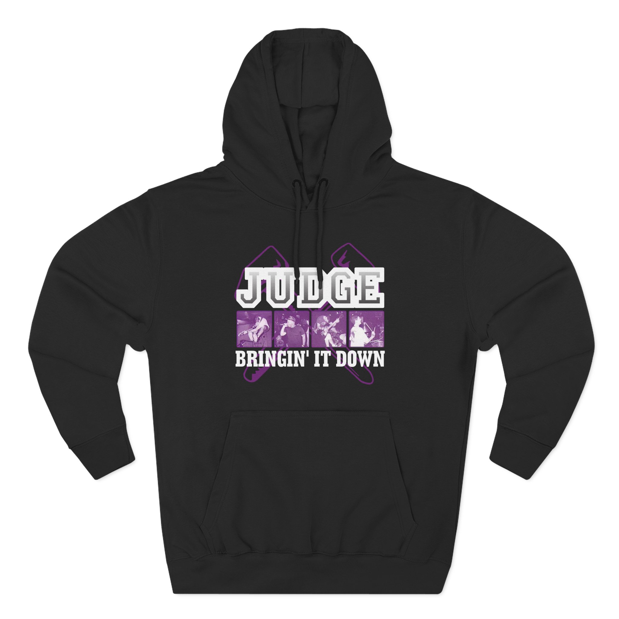 Judge Bringin' It Down Three-Panel Fleece Hoodie