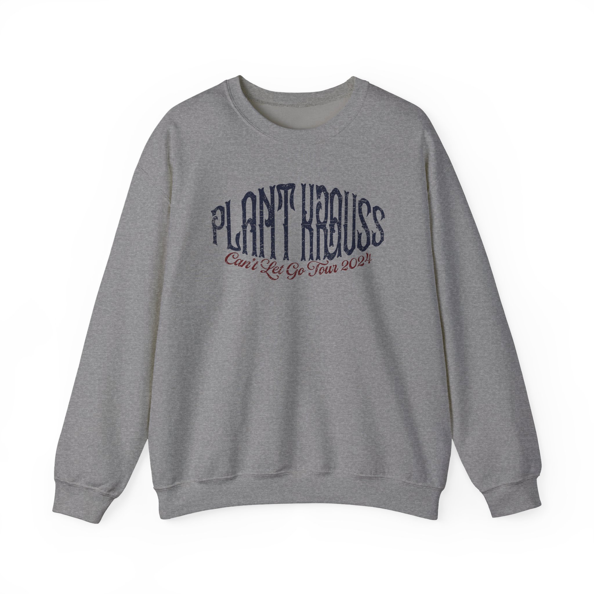 Robert Plant Inflated Type Unisex Heavy Blendâ„¢ Crewneck Sweatshirt