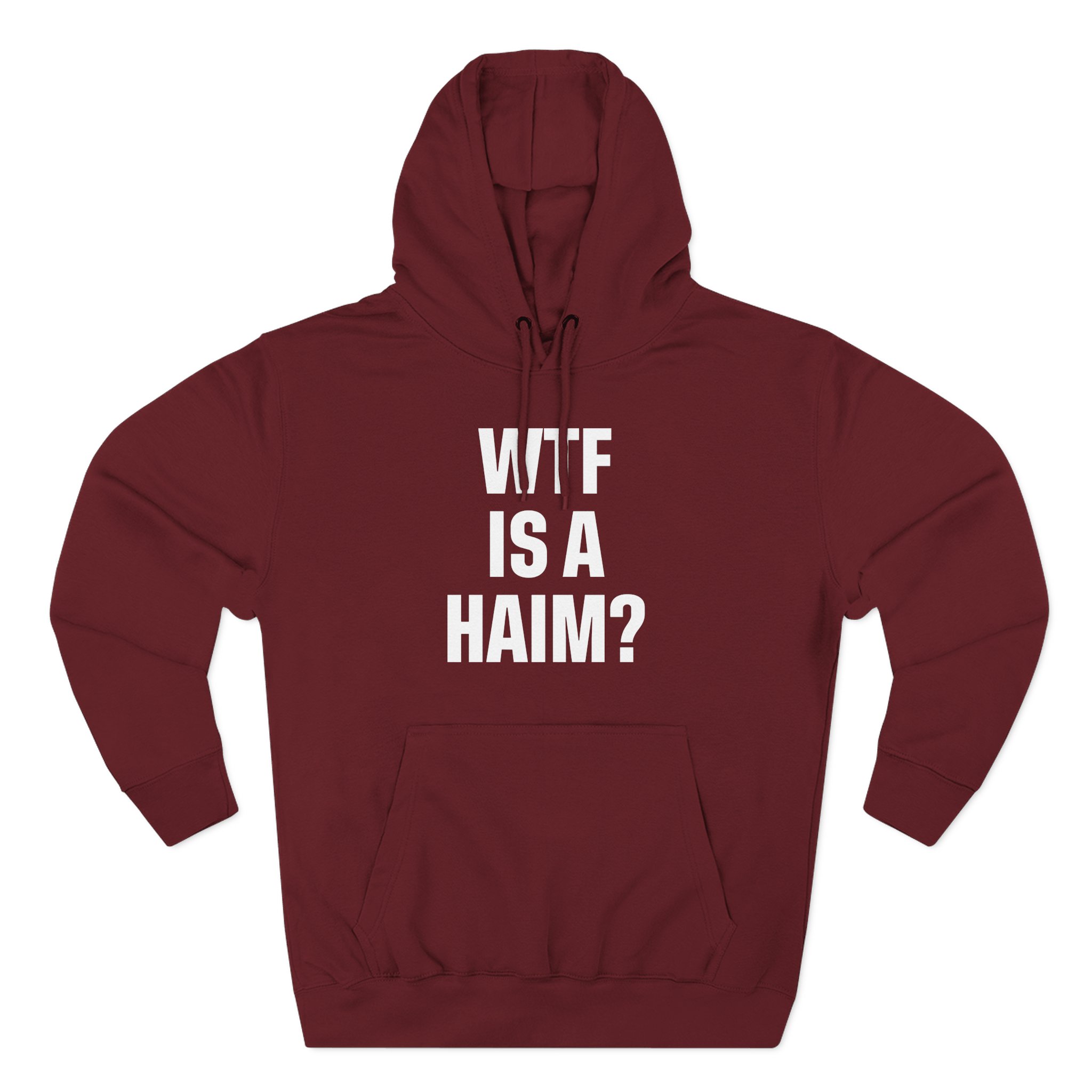 Wtf is a Haim Three-Panel Fleece Hoodie