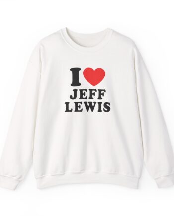 Jeff Lewis I Love Unisex Heavy Blend™ Crewneck Sweatshirt