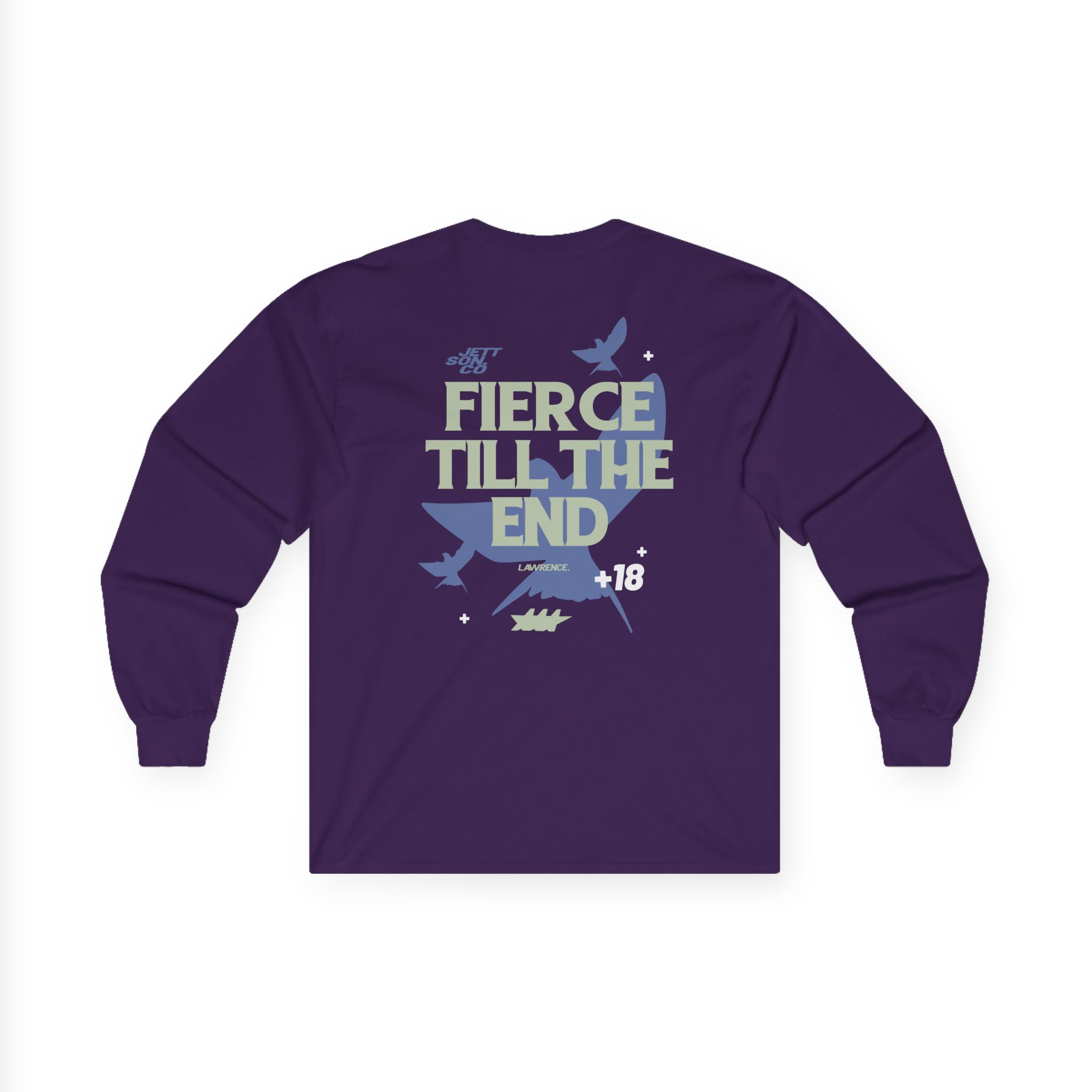 Jett Lawrenc Fierce Till the End Unisex Ultra Cotton Long Sleeve Tee