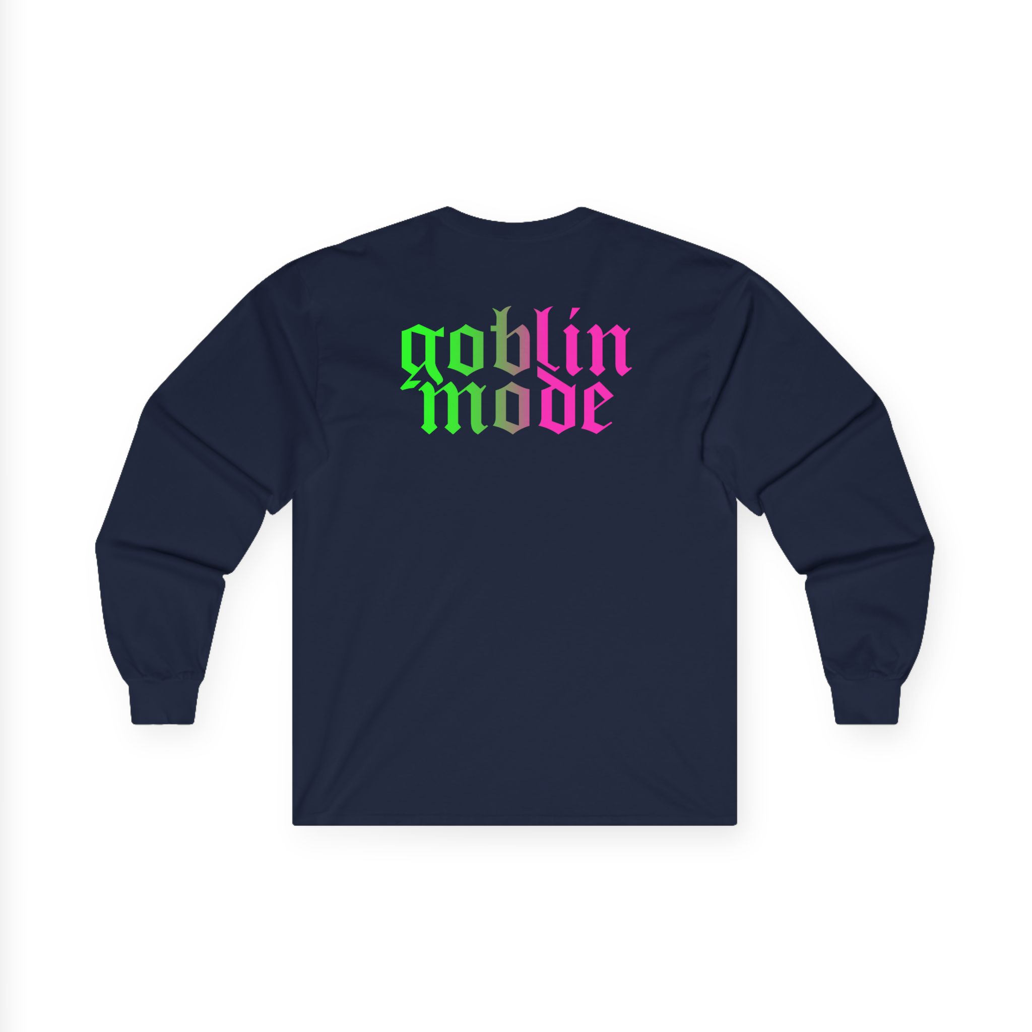 Nekrogoblikon Goblin Mode Wicked Ombre Unisex Ultra Cotton Long Sleeve Tee