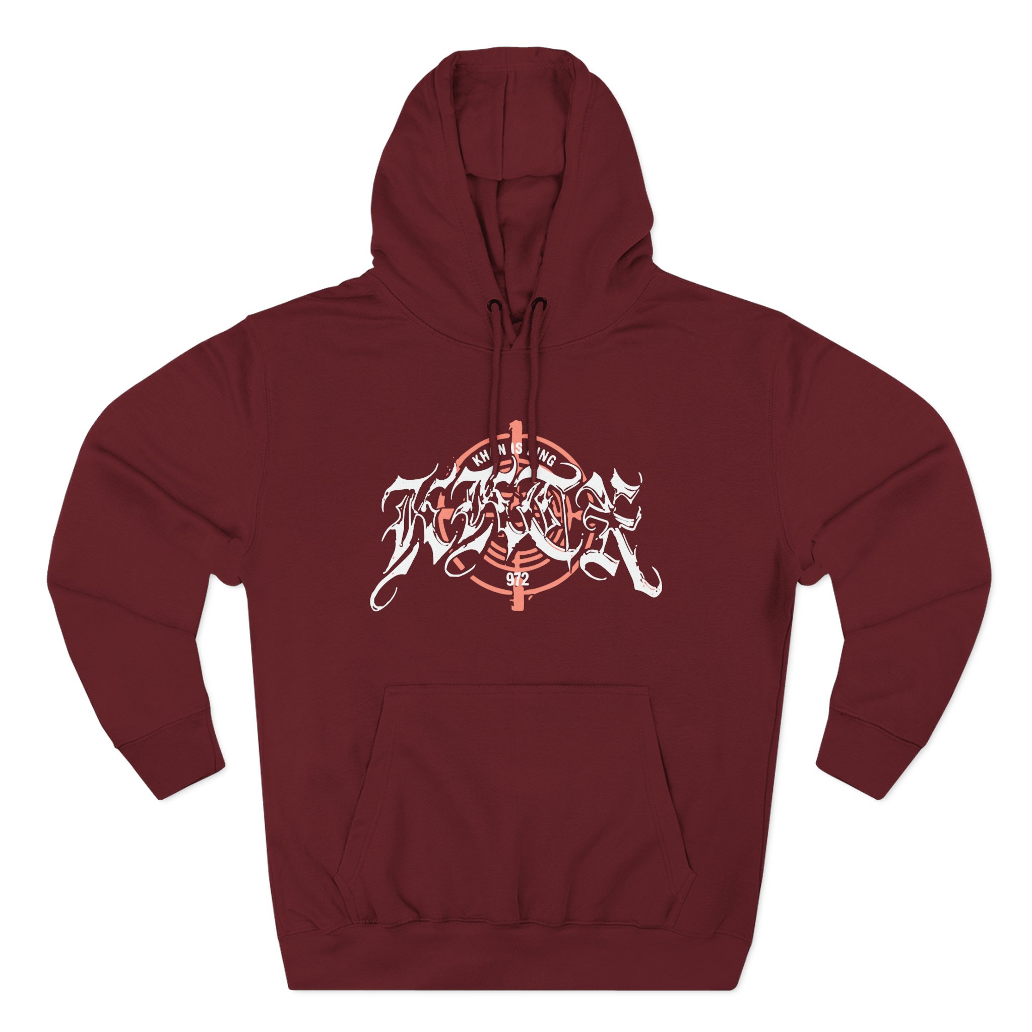 Kublai Khan - Don`t Mess With Tx Three-Panel Fleece Hoodie