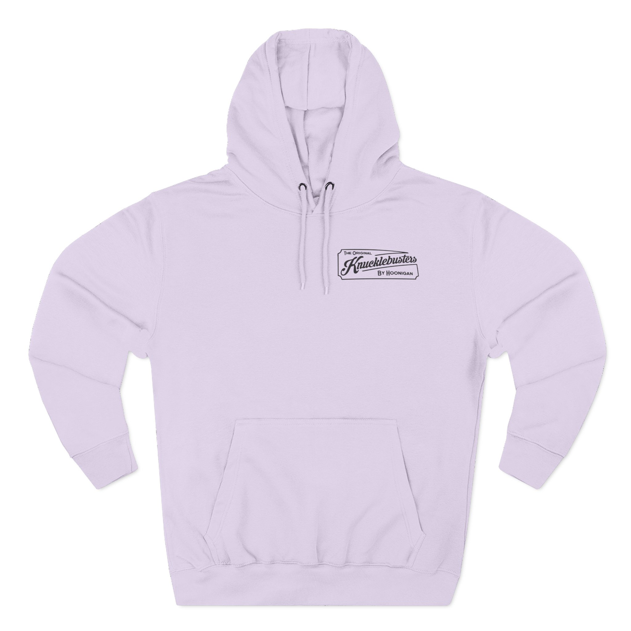 Ken Block Hoonigan Knucklebusters Auto Repair Three-Panel Fleece Hoodie