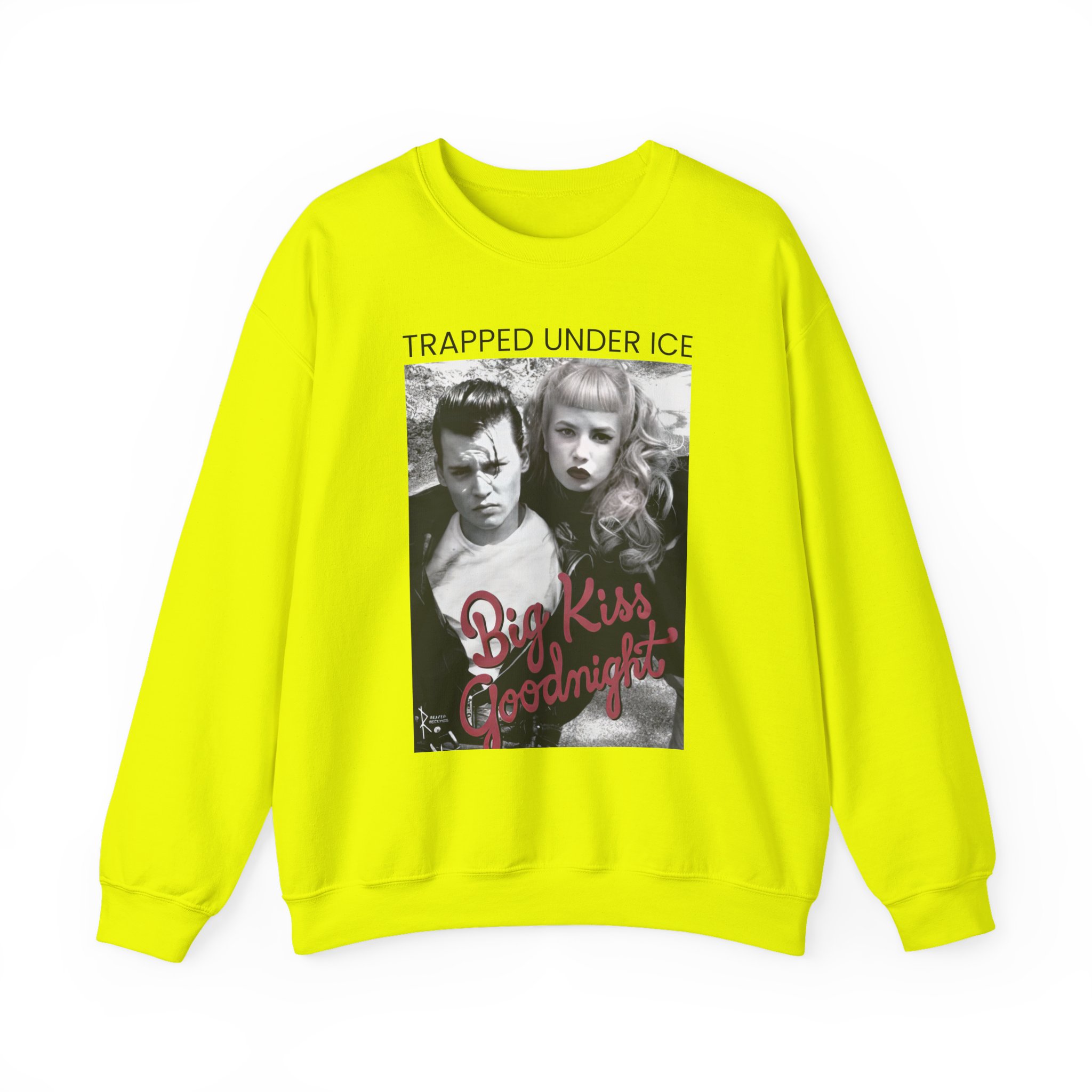 Trapped Under Ice Big Kiss Goodnight Unisex Heavy Blend Crewneck Sweatshirt