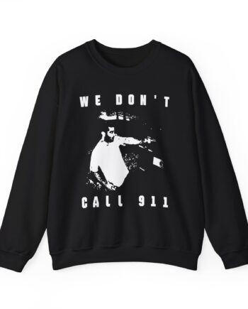 Sean Strickland We Don't Call 911 Unisex Heavy Blend™ Crewneck Sweatshirt