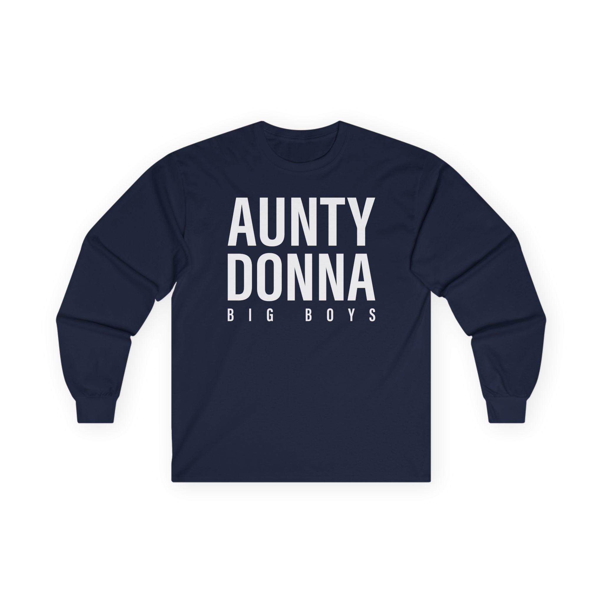 Aunty Donna Big Boys Unisex Ultra Cotton Long Sleeve Tee