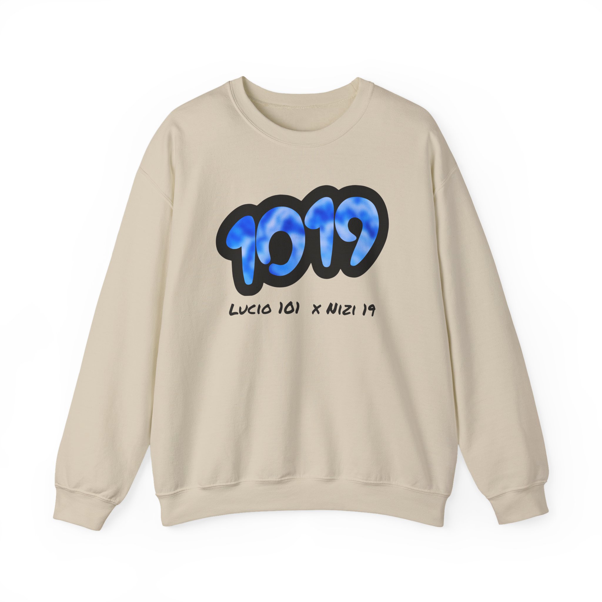 Lucio 101 x Nizi 19 Unisex Heavy Blendâ„¢ Crewneck Sweatshirt