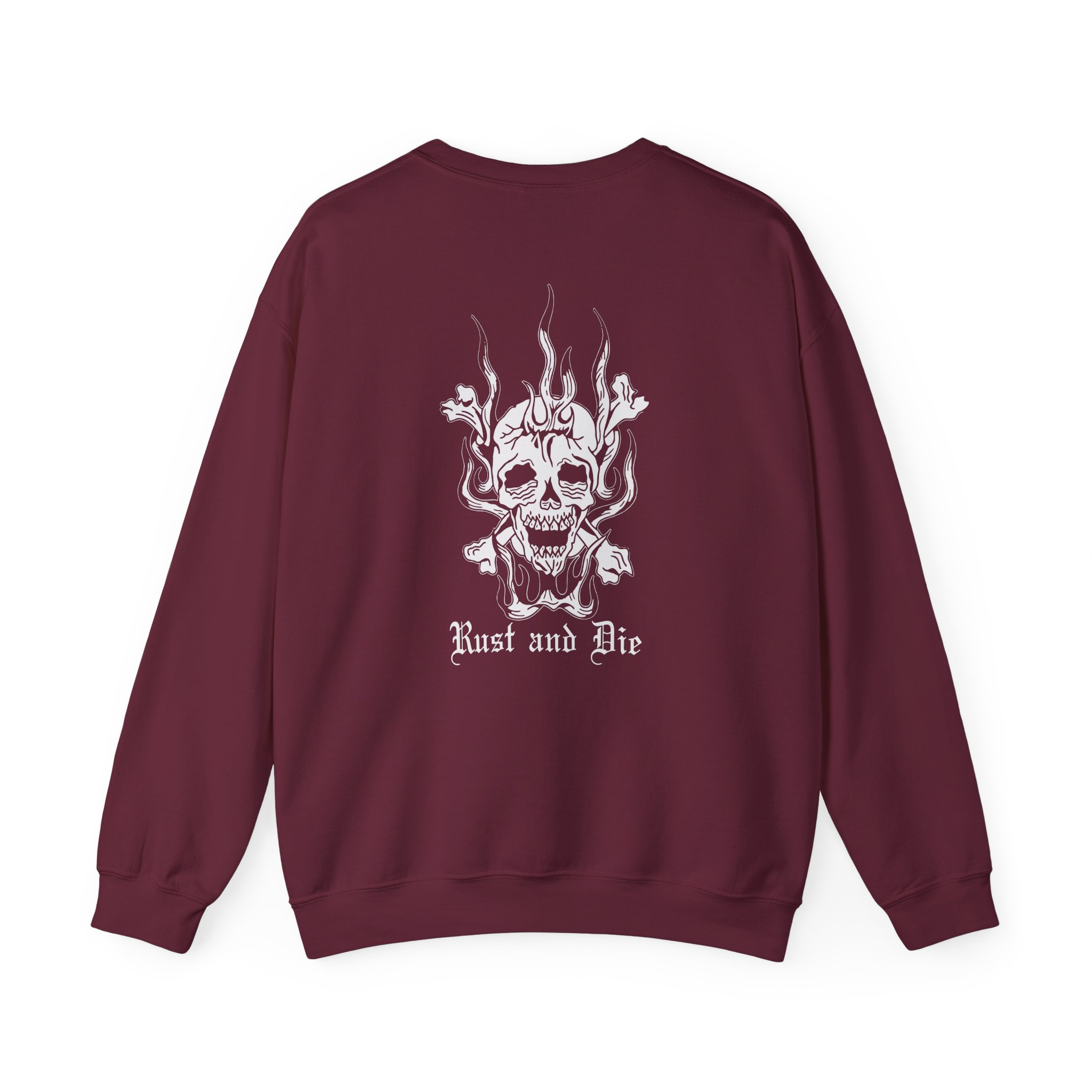 Kublai Khan - Rust and Die Unisex Heavy Blendâ„¢ Crewneck Sweatshirt