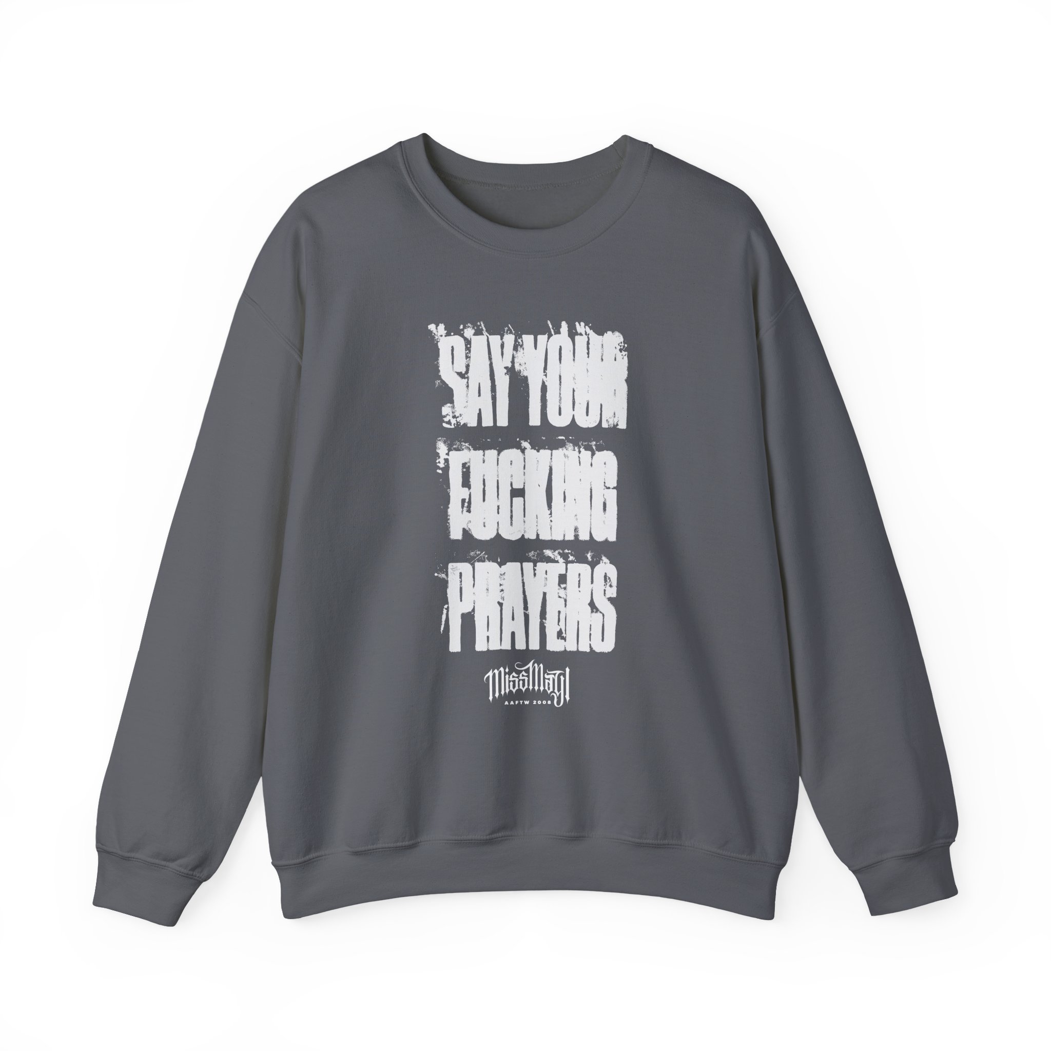 Miss May I Glow in the Dark Prayers Unisex Heavy Blendâ„¢ Crewneck Sweatshirt