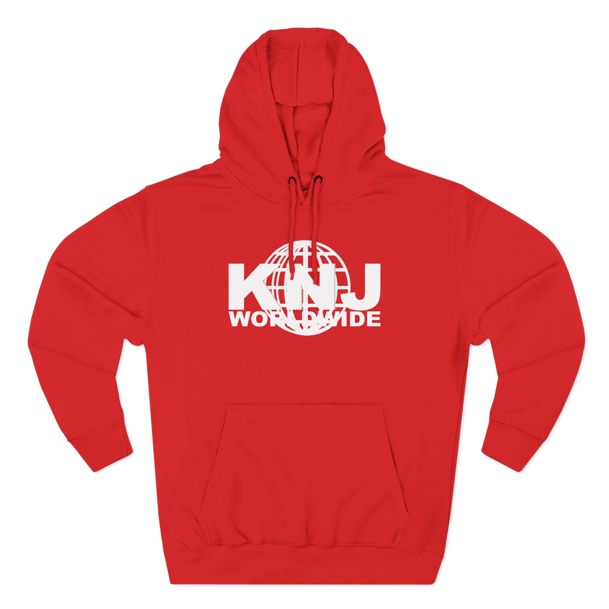 KNJ Worldwide Three-Panel Fleece Hoodie