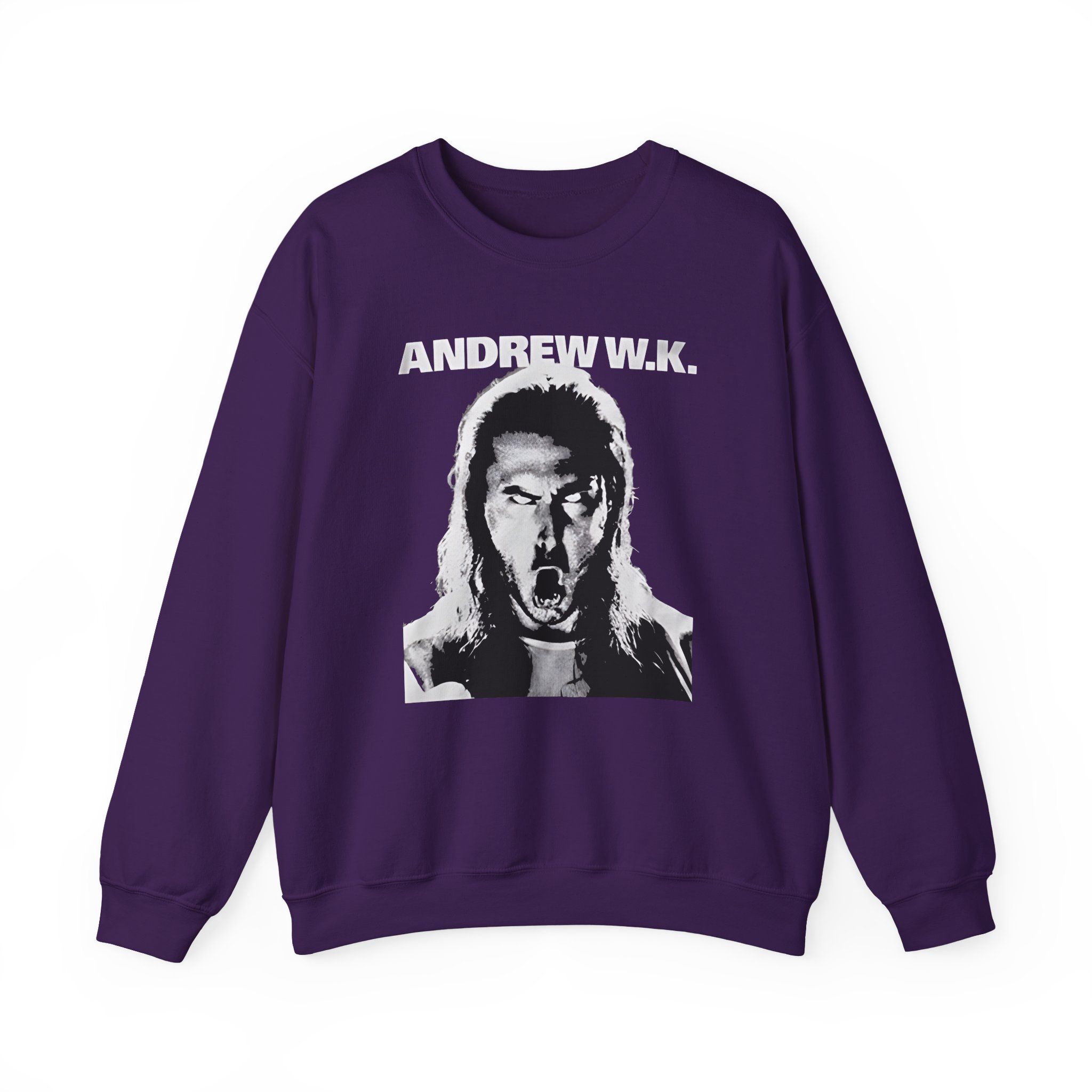 Andrew Wk Magician Unisex Heavy Blendâ„¢ Crewneck Sweatshirt