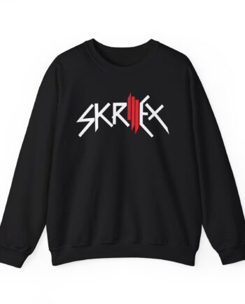 Skrillex Logo Unisex Heavy Blend™ Crewneck Sweatshirt