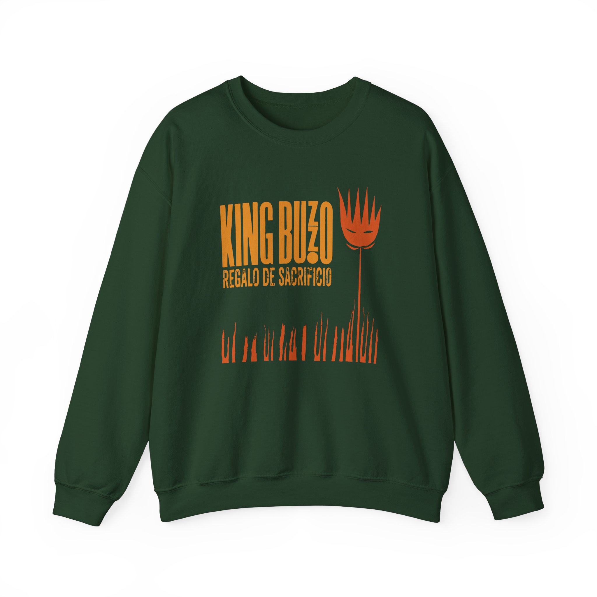 Melvins King Buzzo Regalo De Sacrificio Unisex Heavy Blendâ„¢ Crewneck Sweatshirt