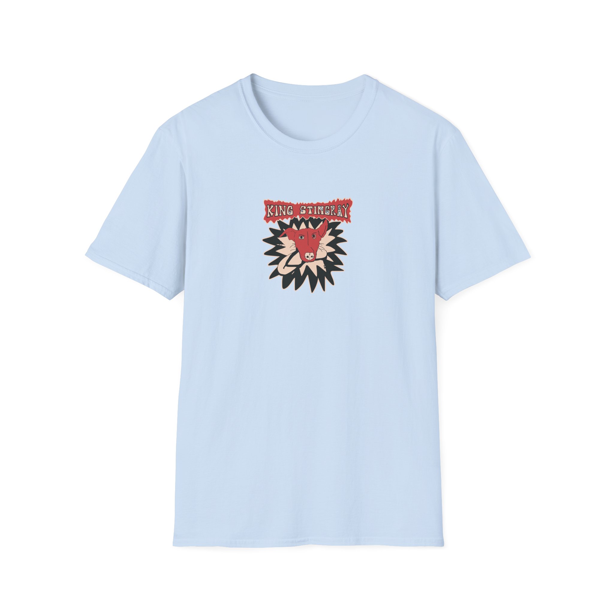 King Stingray Dog With Thong Unisex Softstyle T-Shirt