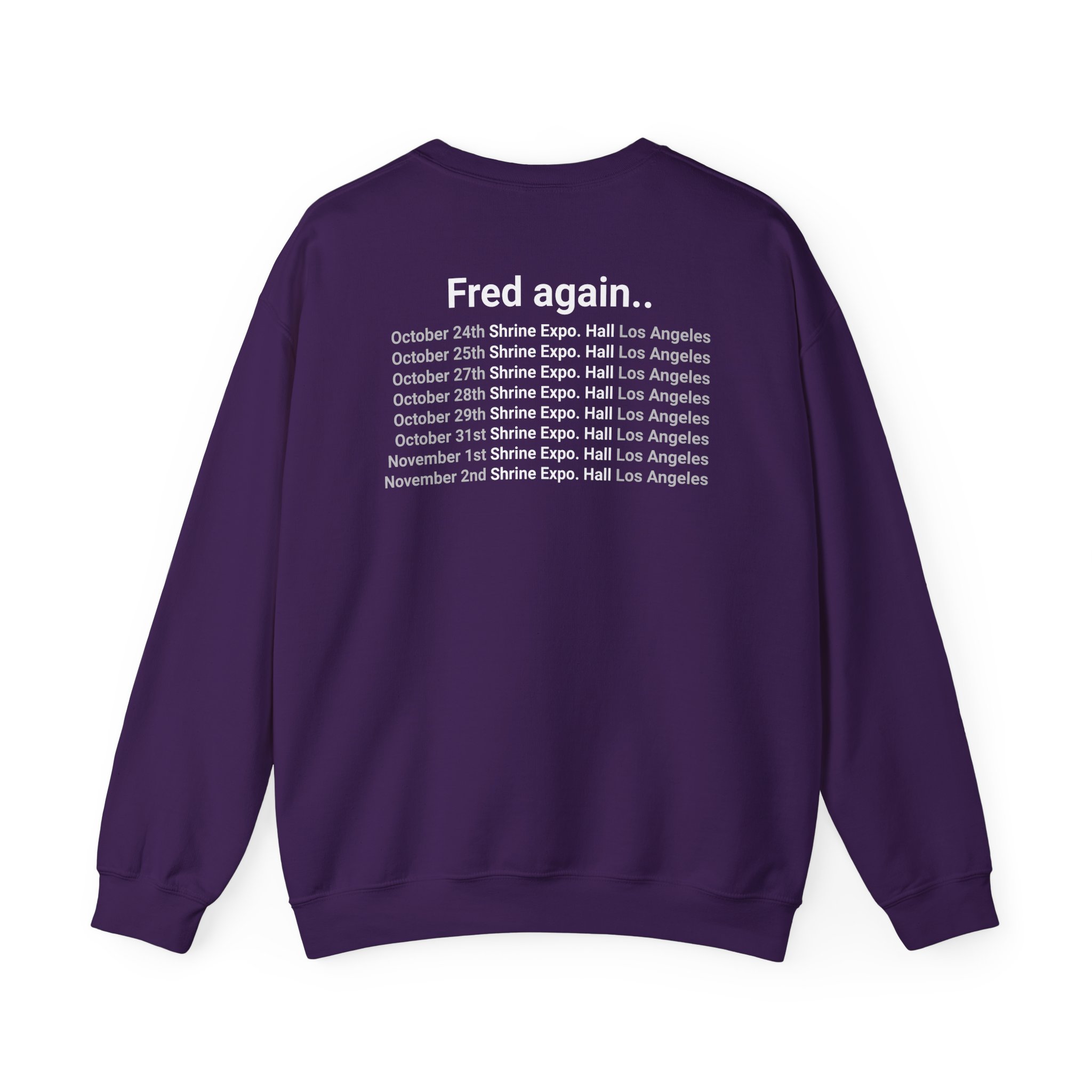 Fred Again Shrine Again Unisex Heavy Blendâ„¢ Crewneck Sweatshirt
