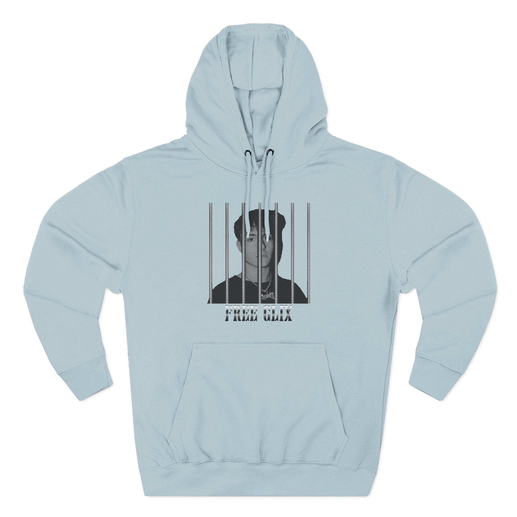 Free Clix Three-Panel Fleece Hoodie