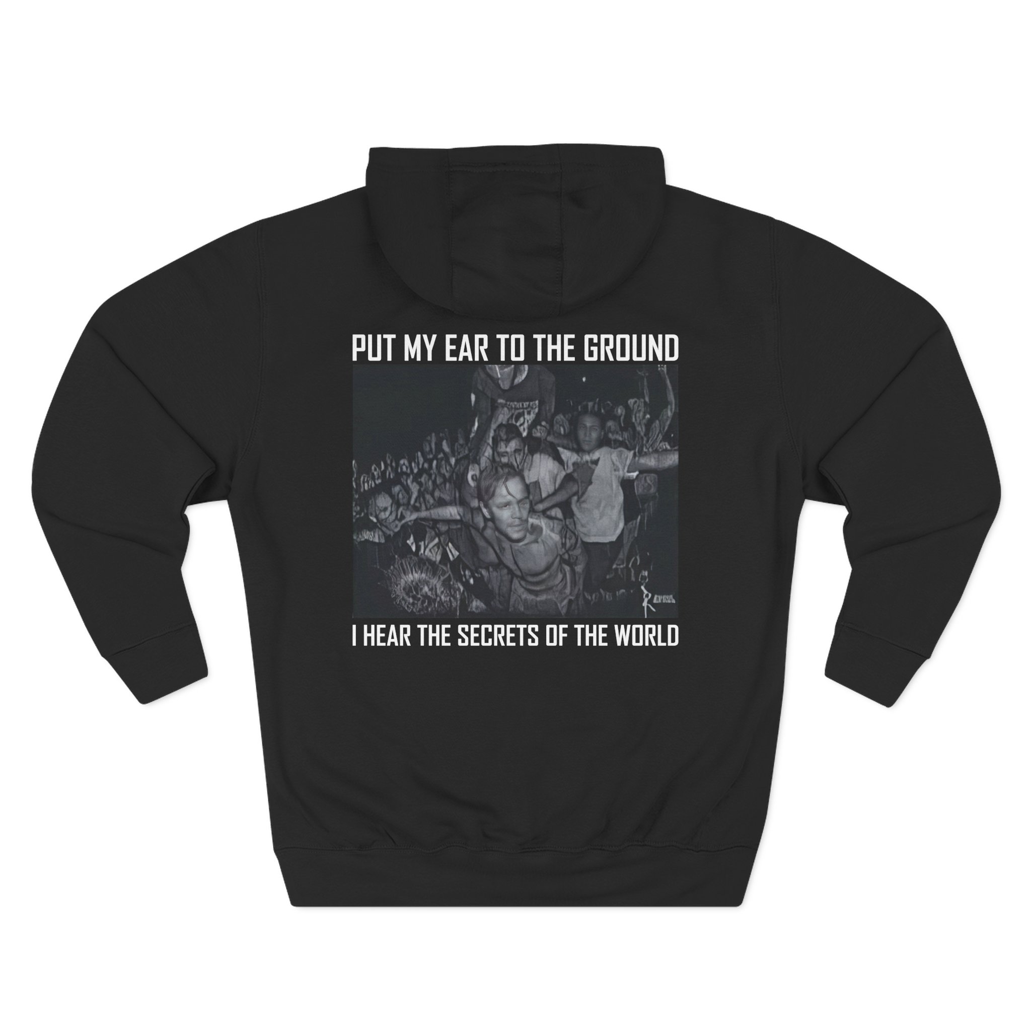 Trapped Under Ice Secrets of the World Three-Panel Fleece Hoodie