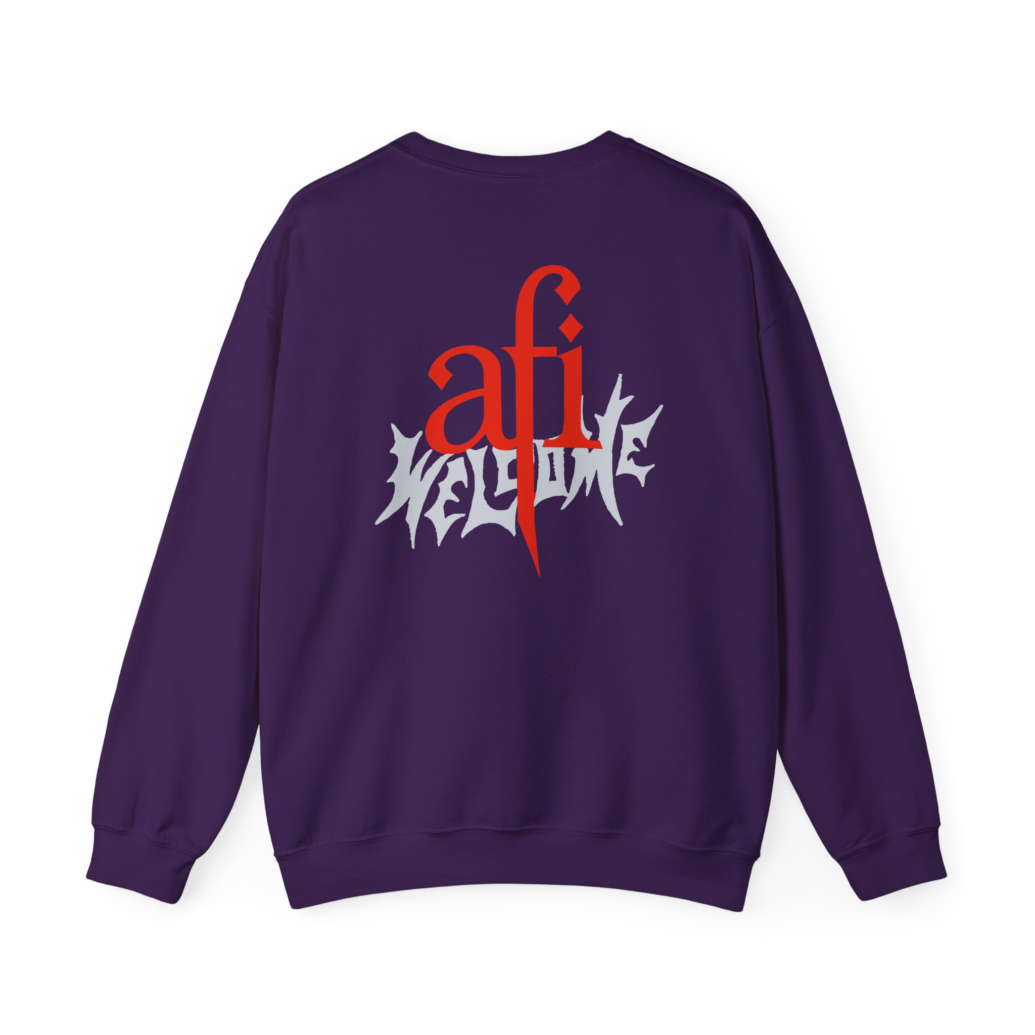 Afi X Welcome Nowhere Unisex Heavy Blendâ„¢ Crewneck Sweatshirt