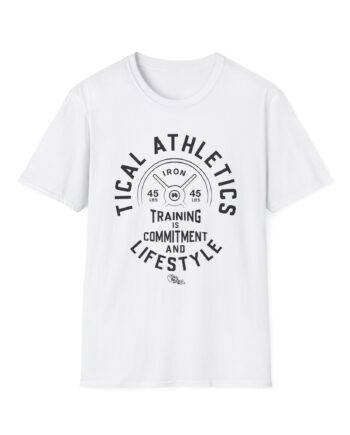 Method Man Training is Commitment and Lifestyle Tical Athletic Unisex Softstyle T-Shirt