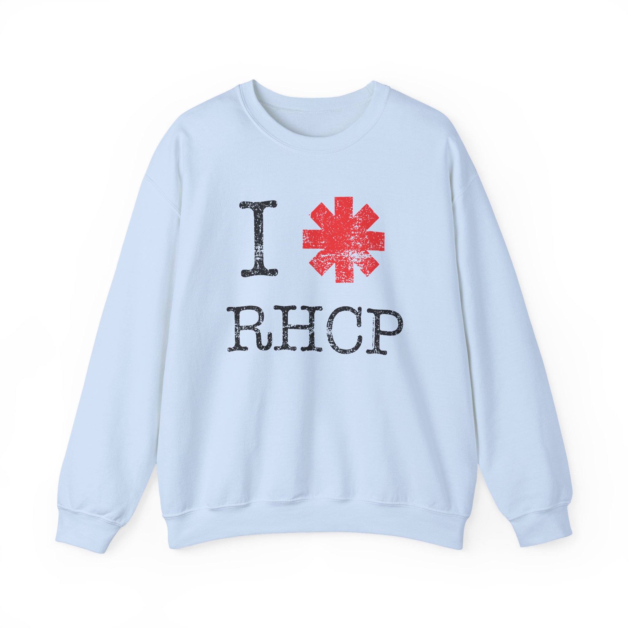 Red Hot Chili Peppers I Heart Rhcp Unisex Heavy Blendâ„¢ Crewneck Sweatshirt